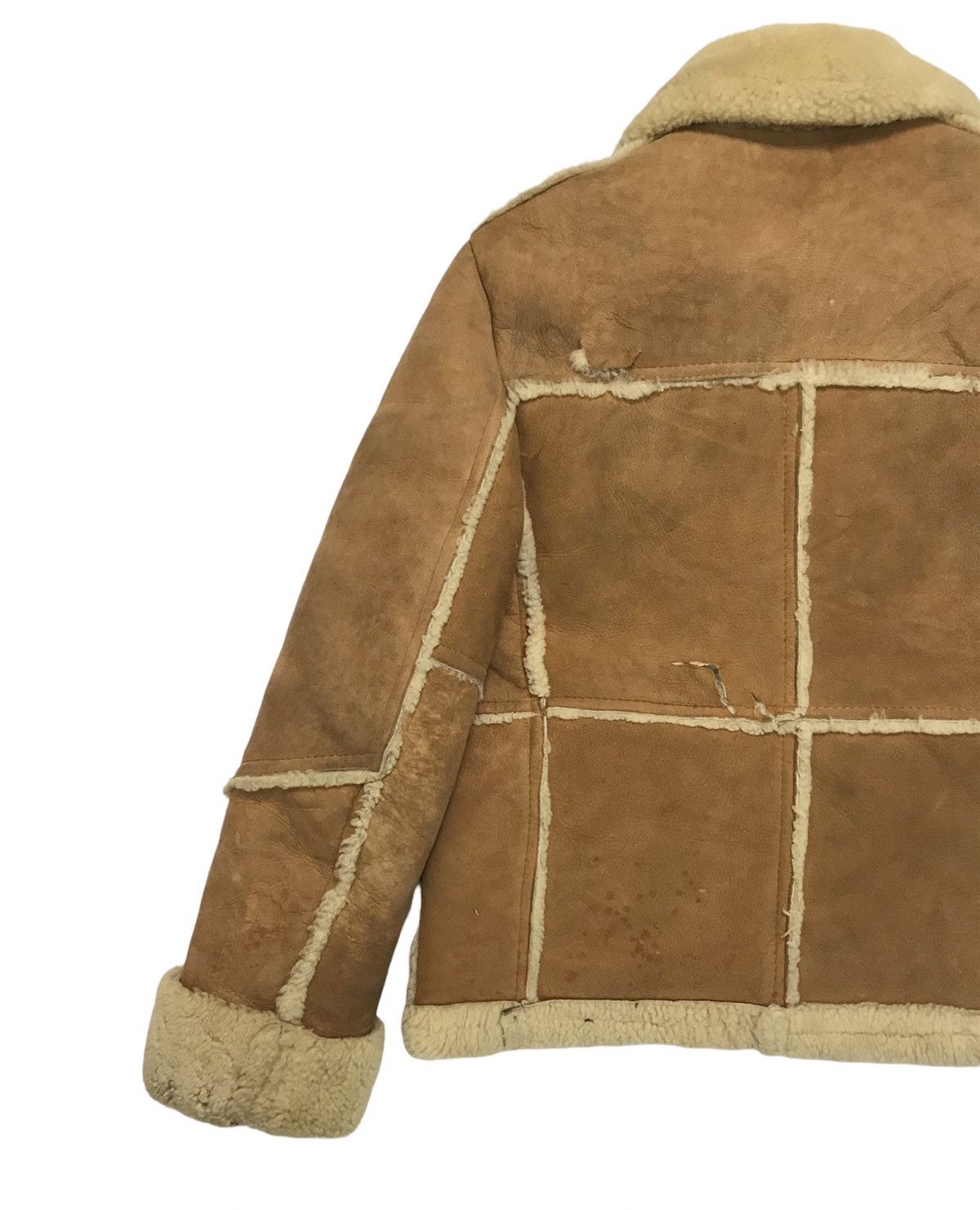 Schott × Vintage VINTAGE SCHOTT LEATHER SHEARLING JACKET SIZE 36 Size US M / EU 48-50 / 2 - 14 Thumbnail