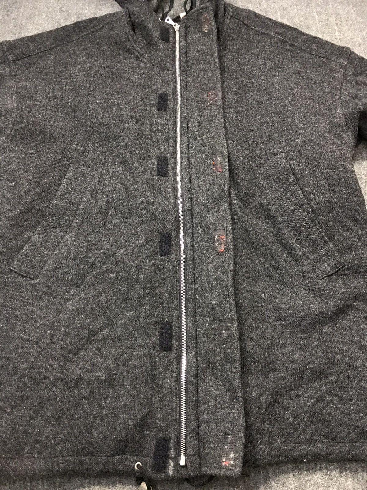 Katharine Hamnett London × Vintage Katherine Hamnett London Blouson Thick Jacket K1229j Size XXL / US 16-18 / IT 52-54 - 3 Thumbnail