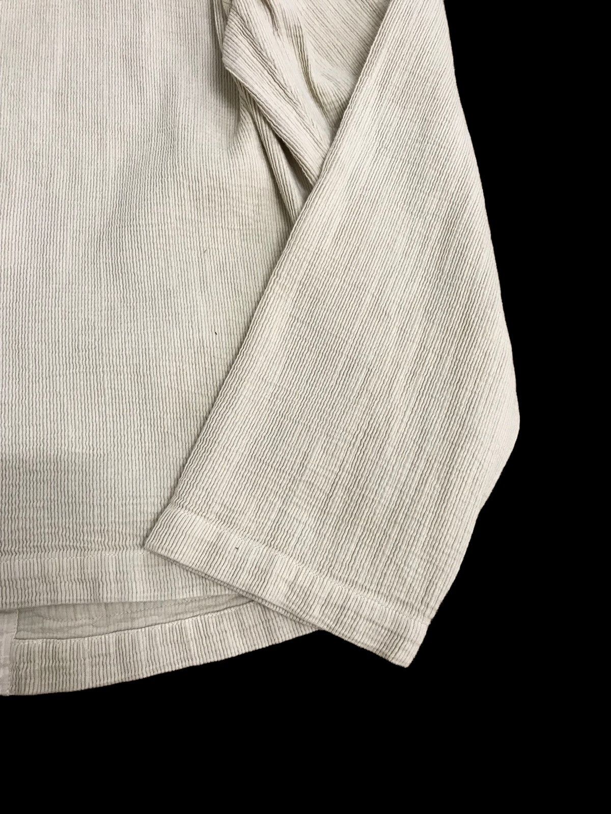 Issey Miyake × Japanese Brand Issey Miyake Plantation Mandarin Collar Jacket Size US M / EU 48-50 / 2 - 9 Thumbnail