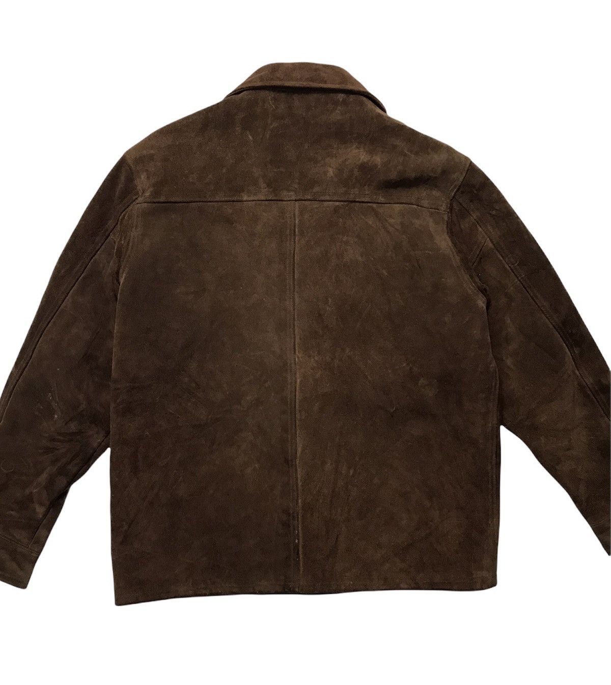 Schott × Vintage Schott Suede Leather Jacket Size US L / EU 52-54 / 3 - 6 Thumbnail