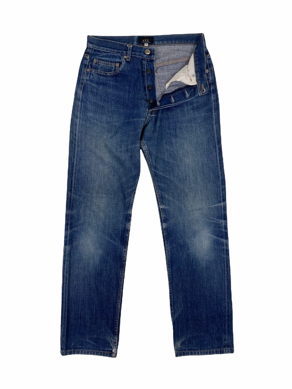 A.P.C. A.P.C. Rue de Fleurus Paris Selvedge Denim Jeans Size US 32 / EU 48 - 1 Thumbnail