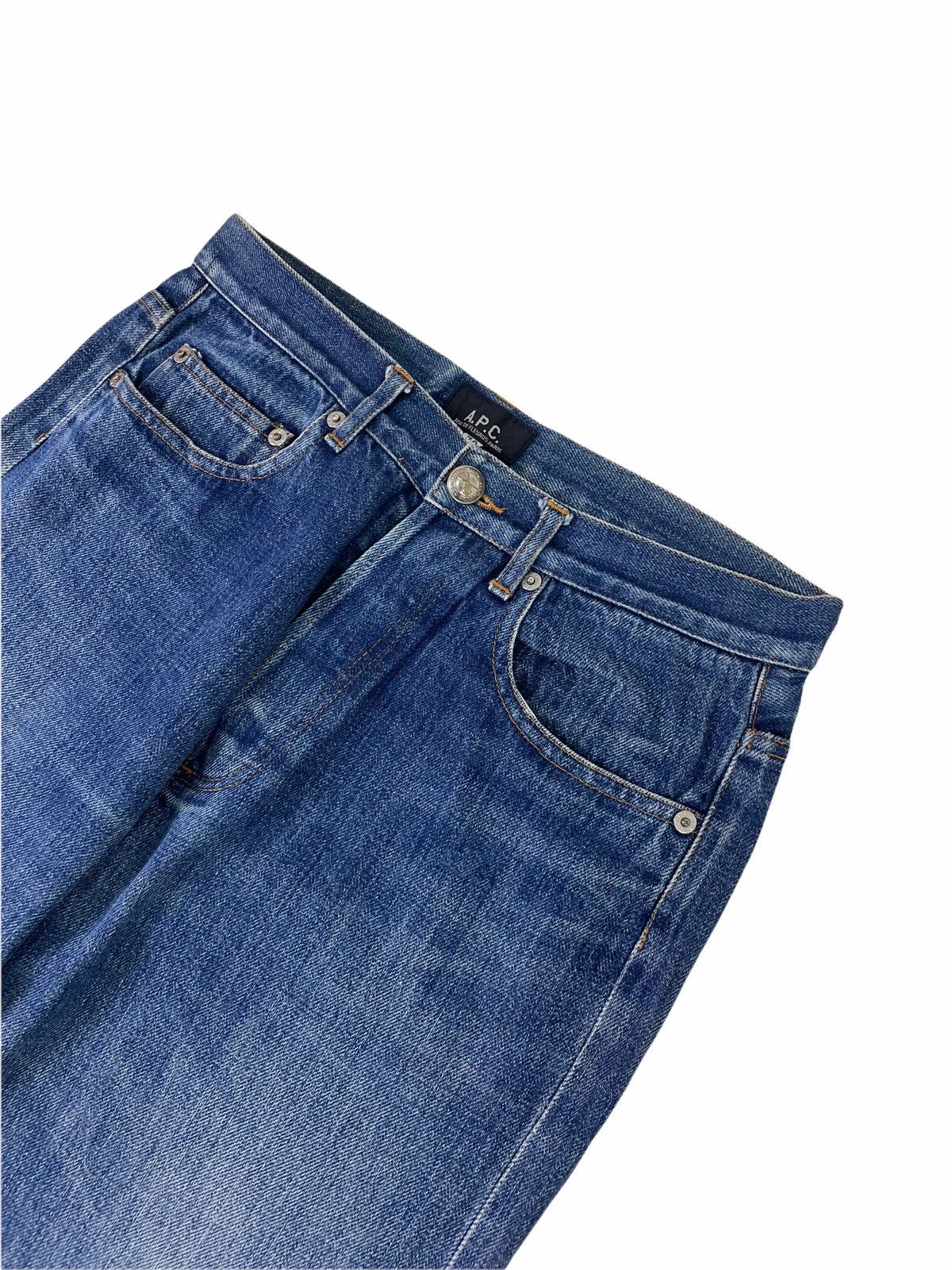 A.P.C. A.P.C. Rue de Fleurus Paris Selvedge Denim Jeans Size US 32 / EU 48 - 3 Thumbnail