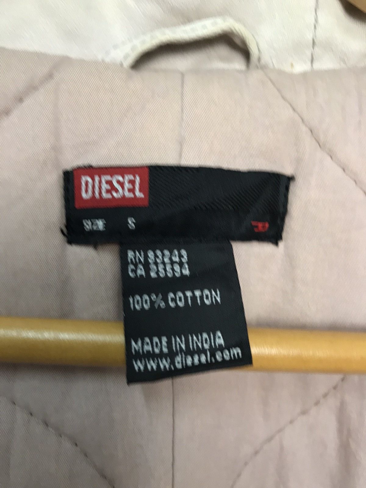 Diesel × Vintage Diesel Double Breasted Long Coat Jacket Size S / US 4 / IT 40 - 6 Thumbnail
