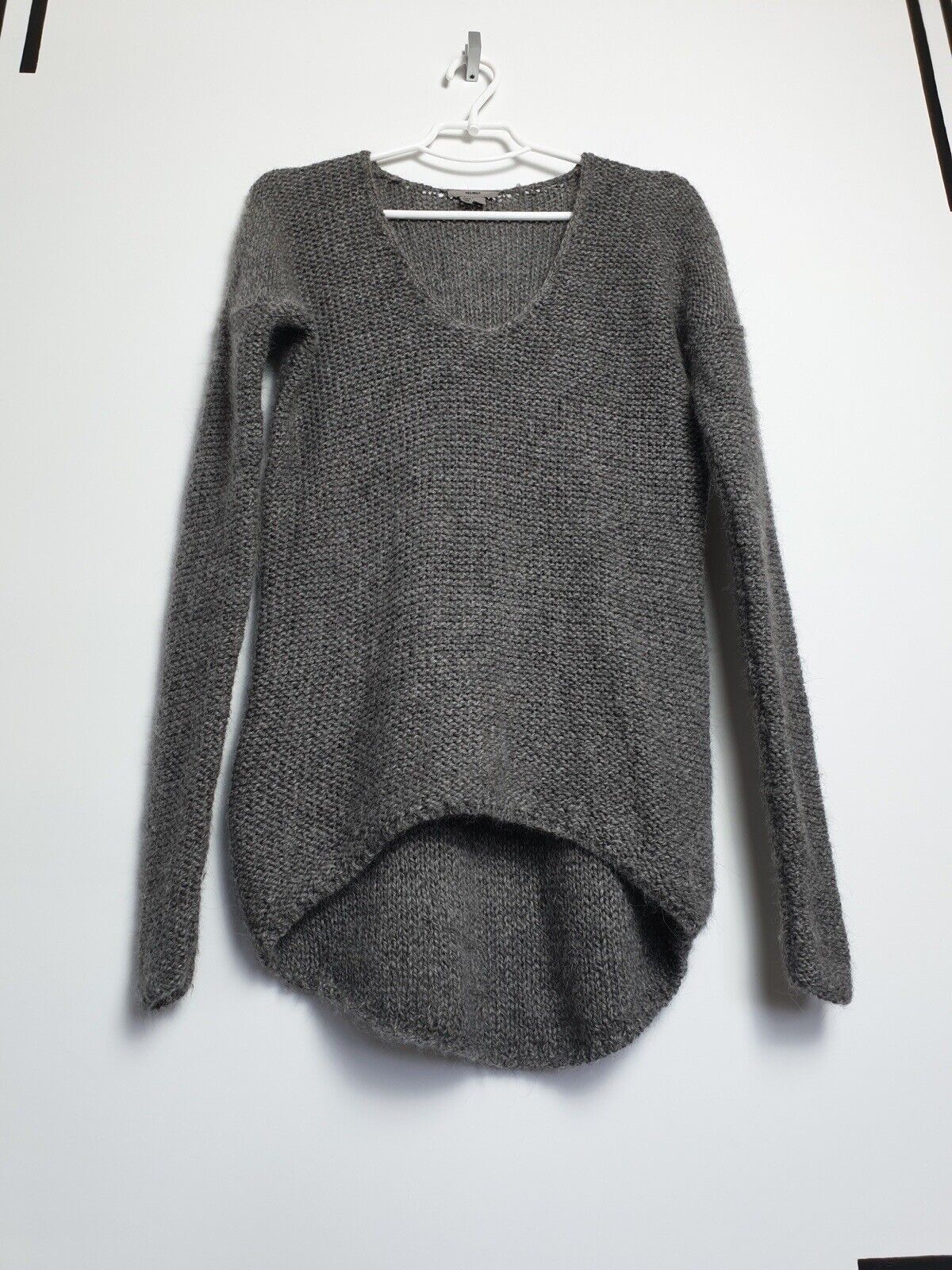 Helmut Lang HELMUT LANG Knitwear Sweater Alpaca/Wool Grau Size S Size S / US 4 / IT 40 - 1 Thumbnail
