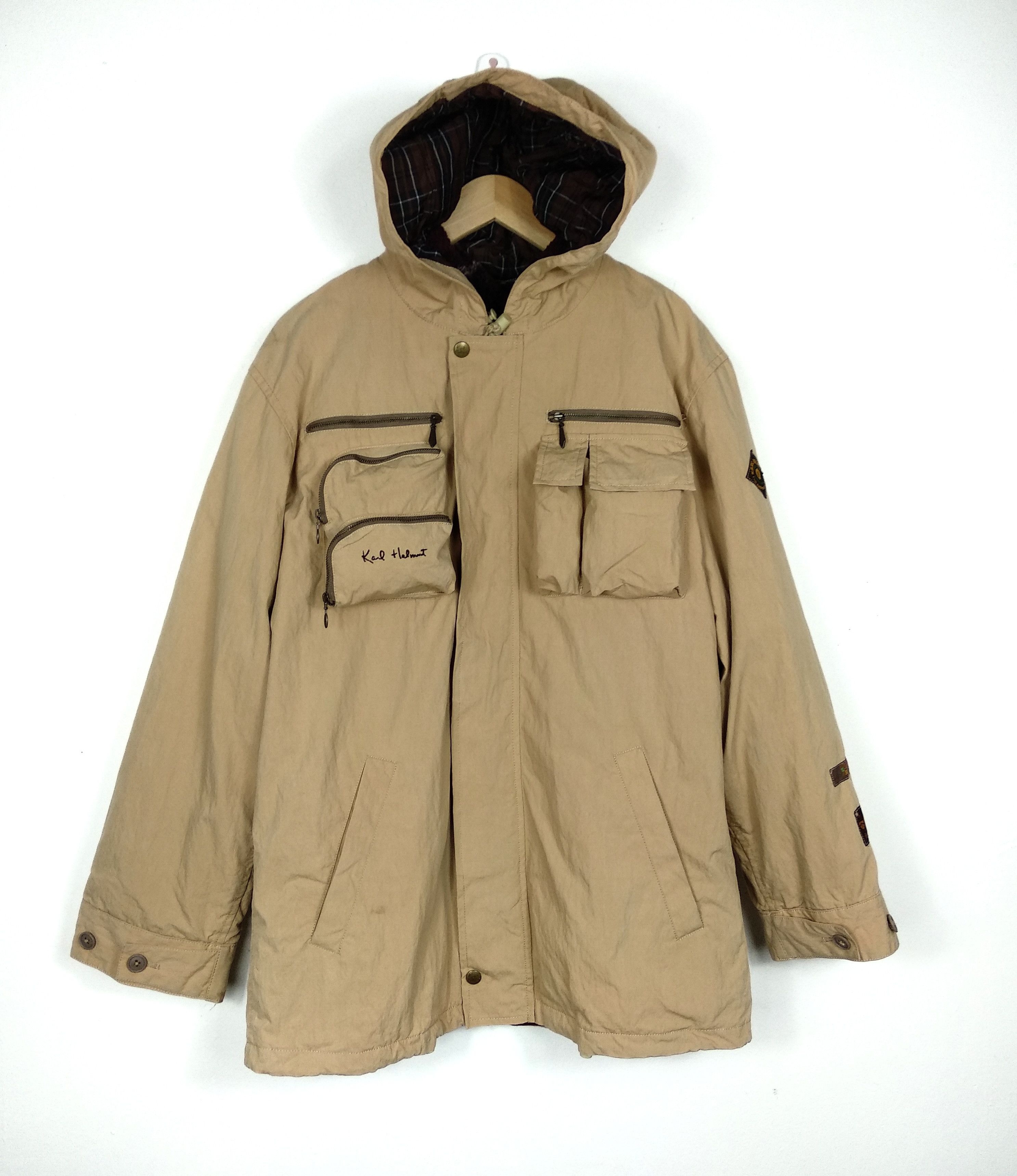 Japanese Brand × Karl Helmut × Pink House Karl Helmut By Pink House Belon Pocket Jacket Size US M / EU 48-50 / 2 - 1 Thumbnail