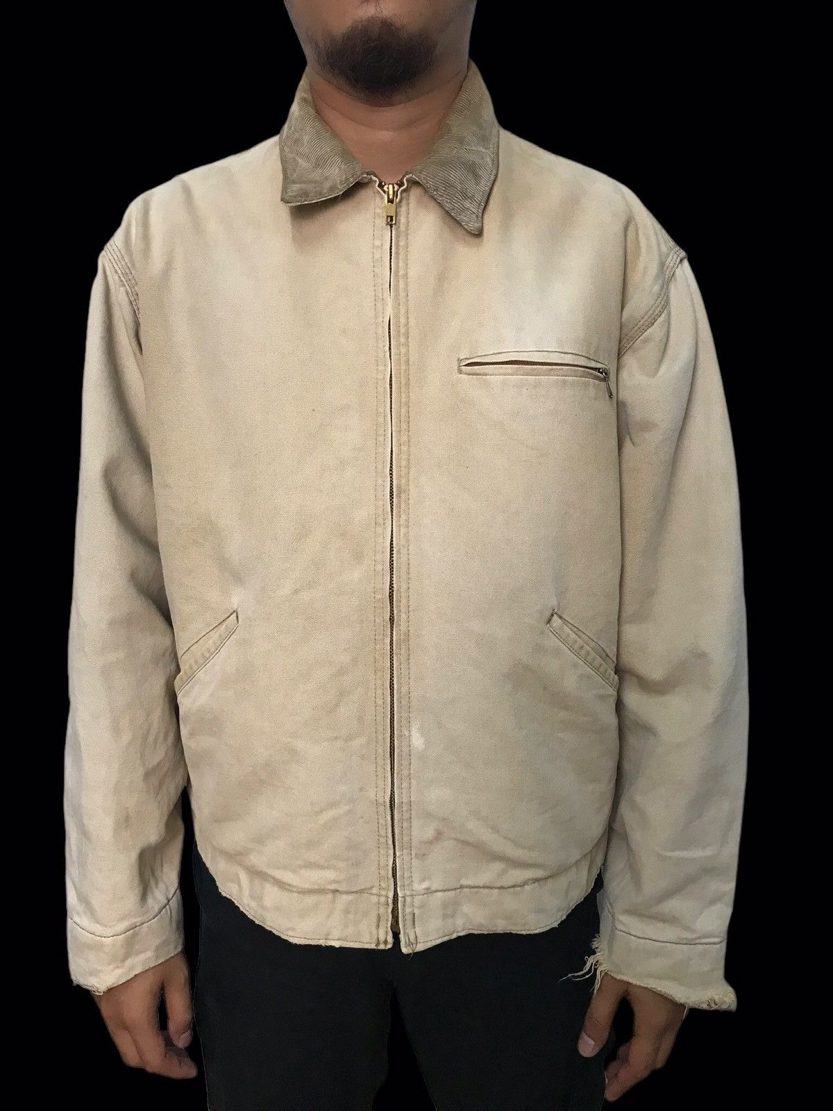 Carhartt × Vintage Vintage Carhartt Faded Sun Detroit Jacket Size US M / EU 48-50 / 2 - 1 Thumbnail