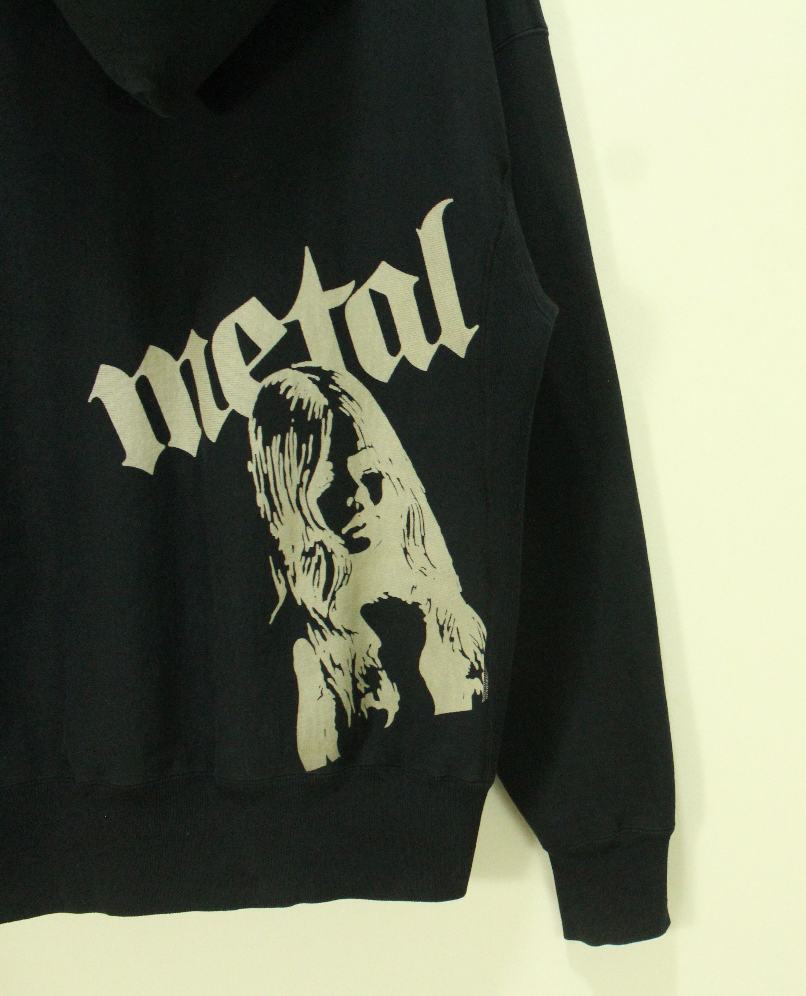 Hysteric Glamour Vintage HYSTERIC GLAMOUR Hoodie Heavy Cotton Metal Brad Pitt Size US L / EU 52-54 / 3 - 3 Thumbnail