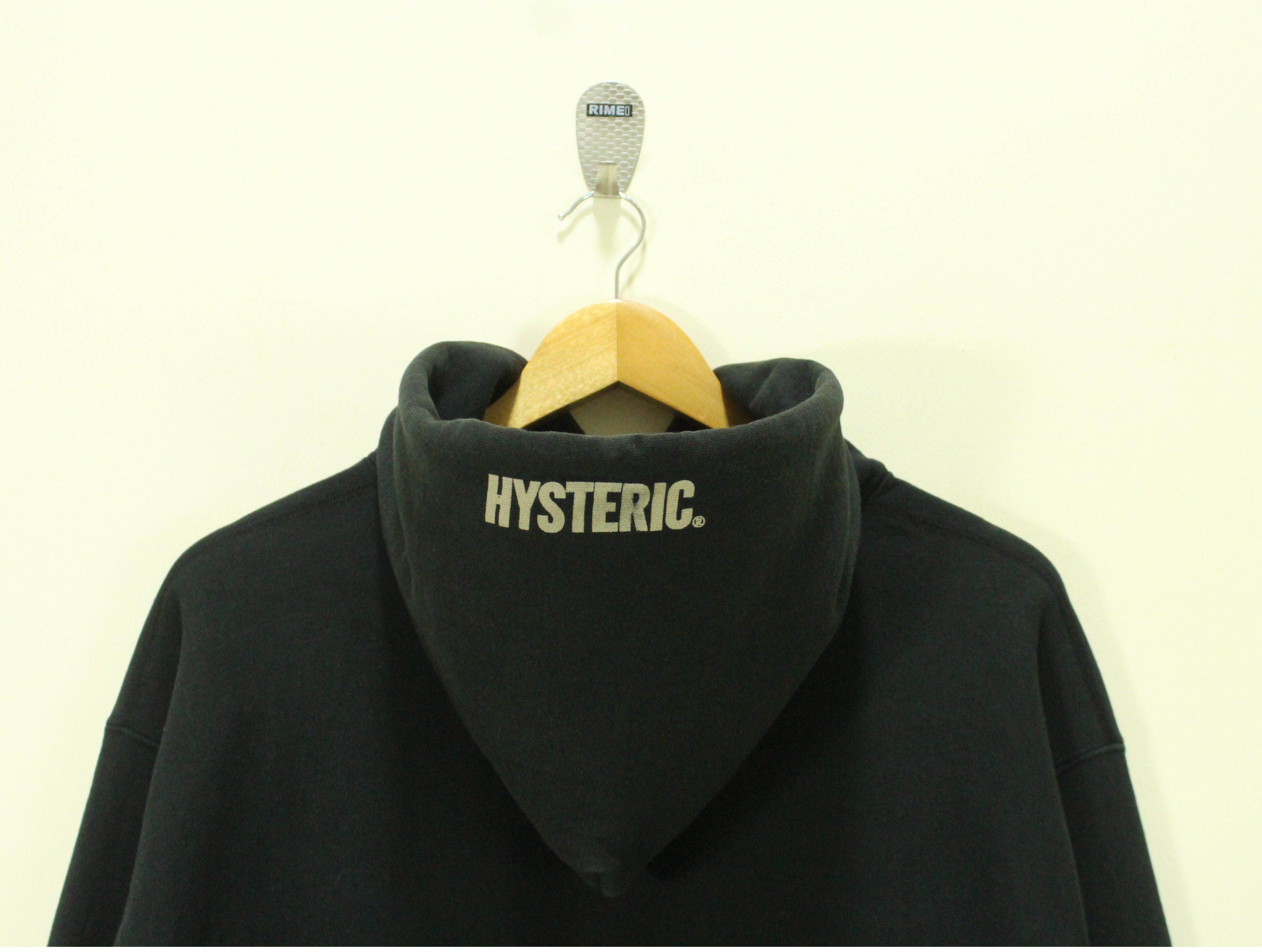 Hysteric Glamour Vintage HYSTERIC GLAMOUR Hoodie Heavy Cotton Metal Brad Pitt Size US L / EU 52-54 / 3 - 2 Thumbnail
