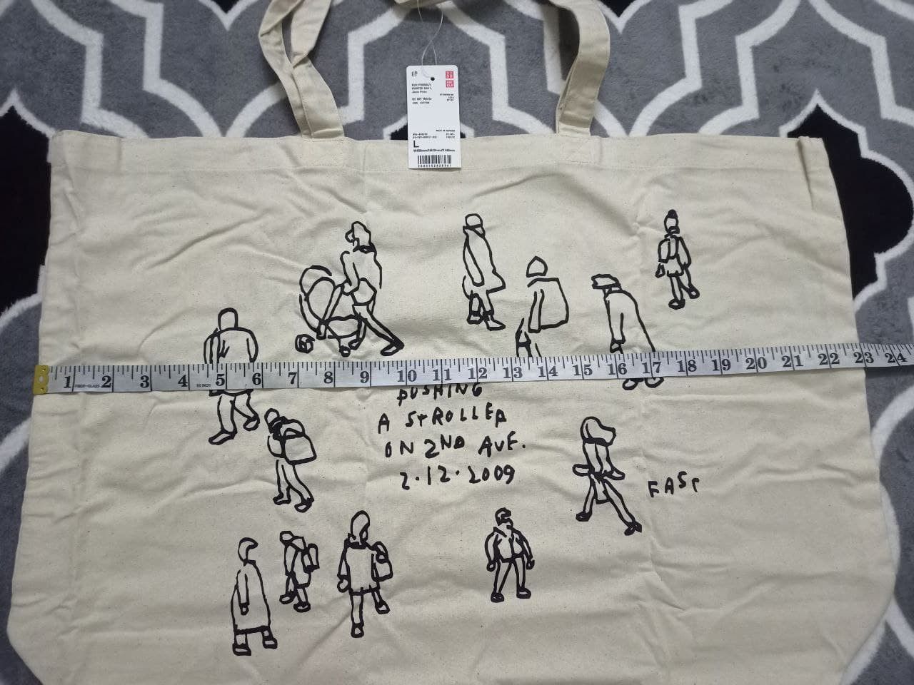 Uniqlo 💥Combo💥2 UNIQLO JASON POLAN ECO-FRIENDLY BAG Size ONE SIZE - 3 Thumbnail