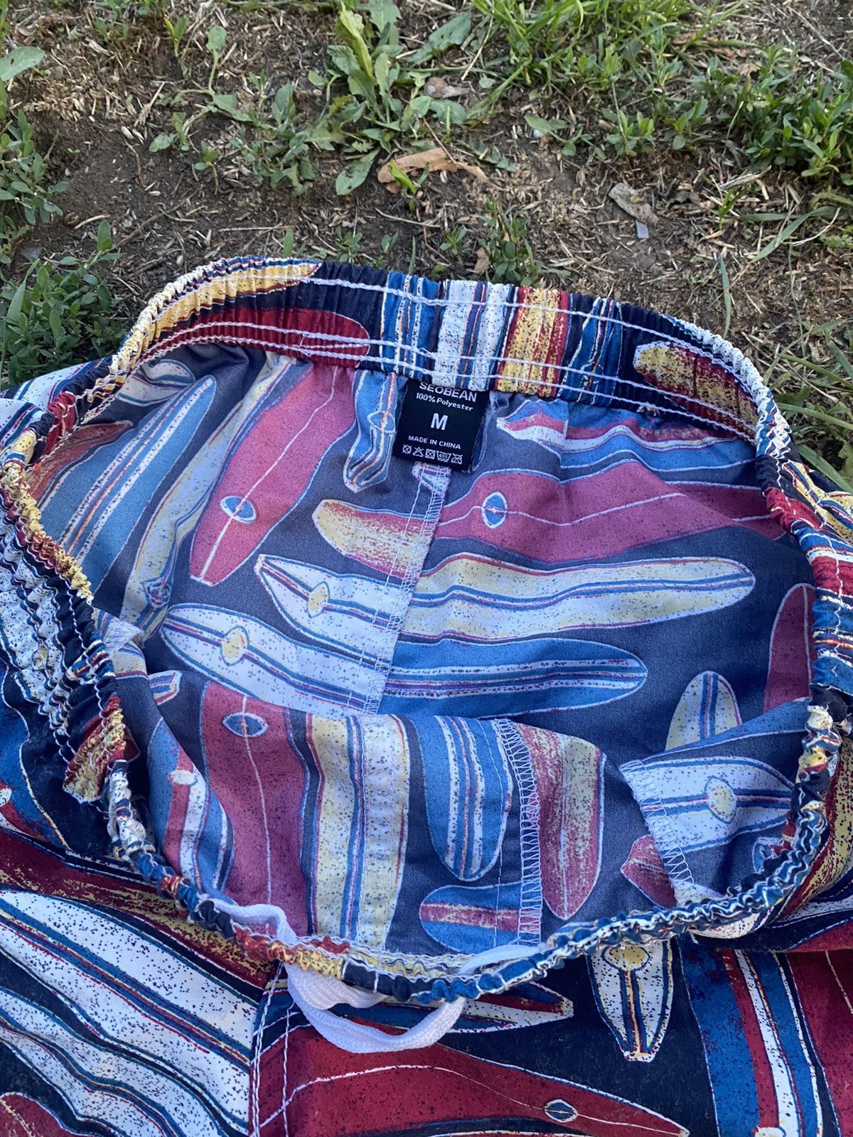 Vintage Vintage 90s art shorts streetwear Hawaiian style size M Size US 32 / EU 48 - 4 Thumbnail