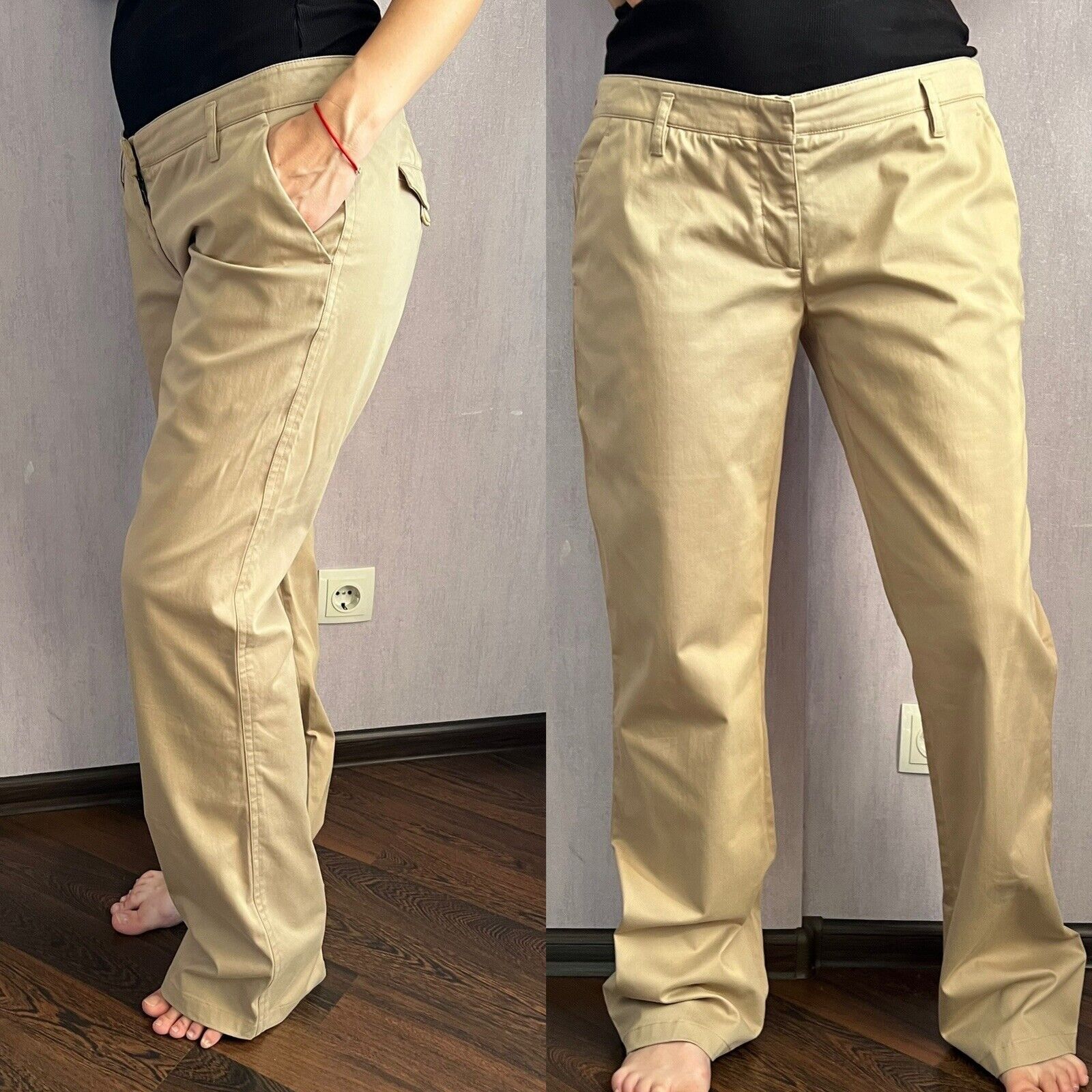 PRADA Pants Trousers Beige Size XL-2XL