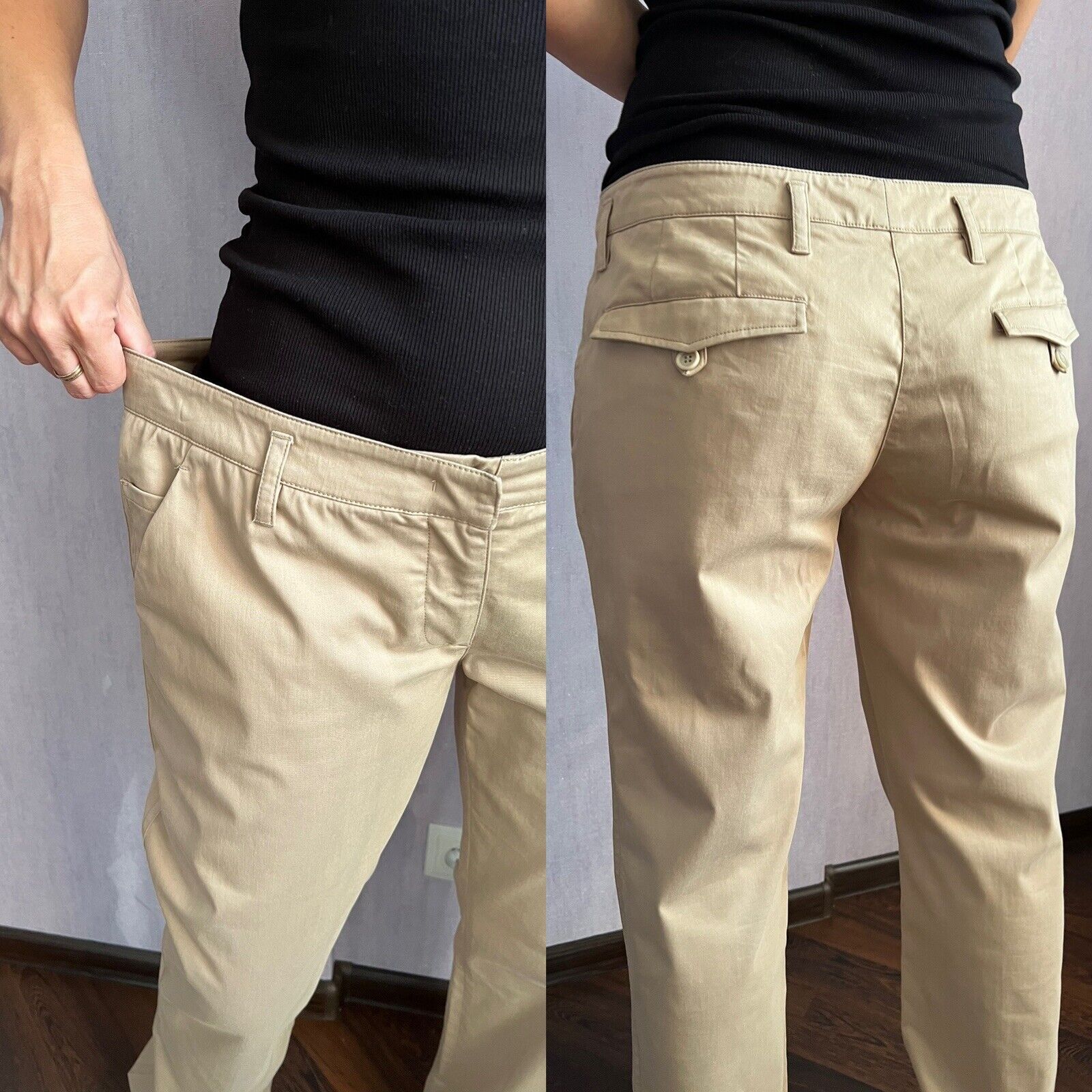 Prada PRADA Pants Trousers Beige Size XL-2XL Size 36" / US 14 / IT 50 - 3 Thumbnail