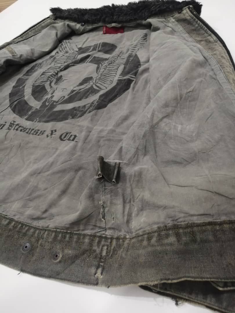 Levi's Vintage Clothing RARE🔥Vintage Levi's Jacket / Rockers / Racing / Patchwork Size US L / EU 52-54 / 3 - 15 Thumbnail