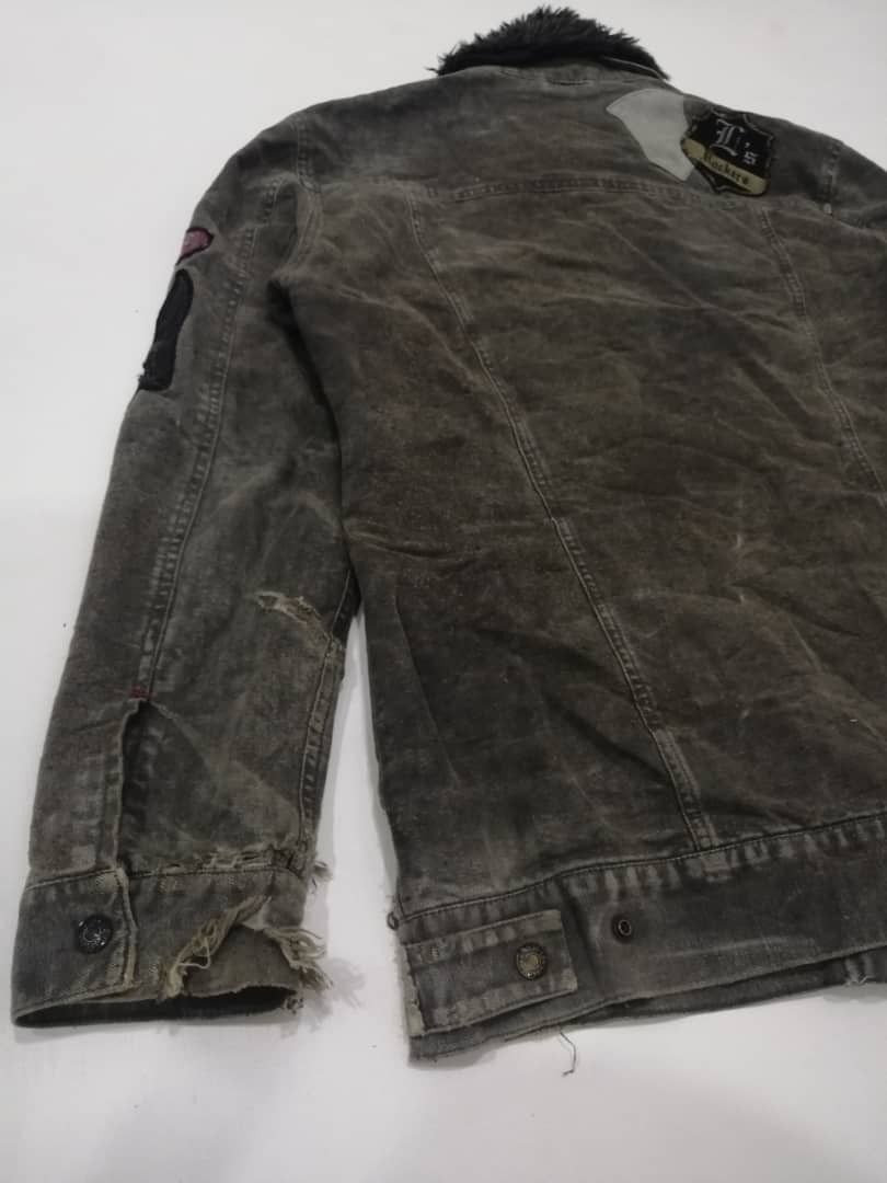 Levi's Vintage Clothing RARE🔥Vintage Levi's Jacket / Rockers / Racing / Patchwork Size US L / EU 52-54 / 3 - 18 Thumbnail