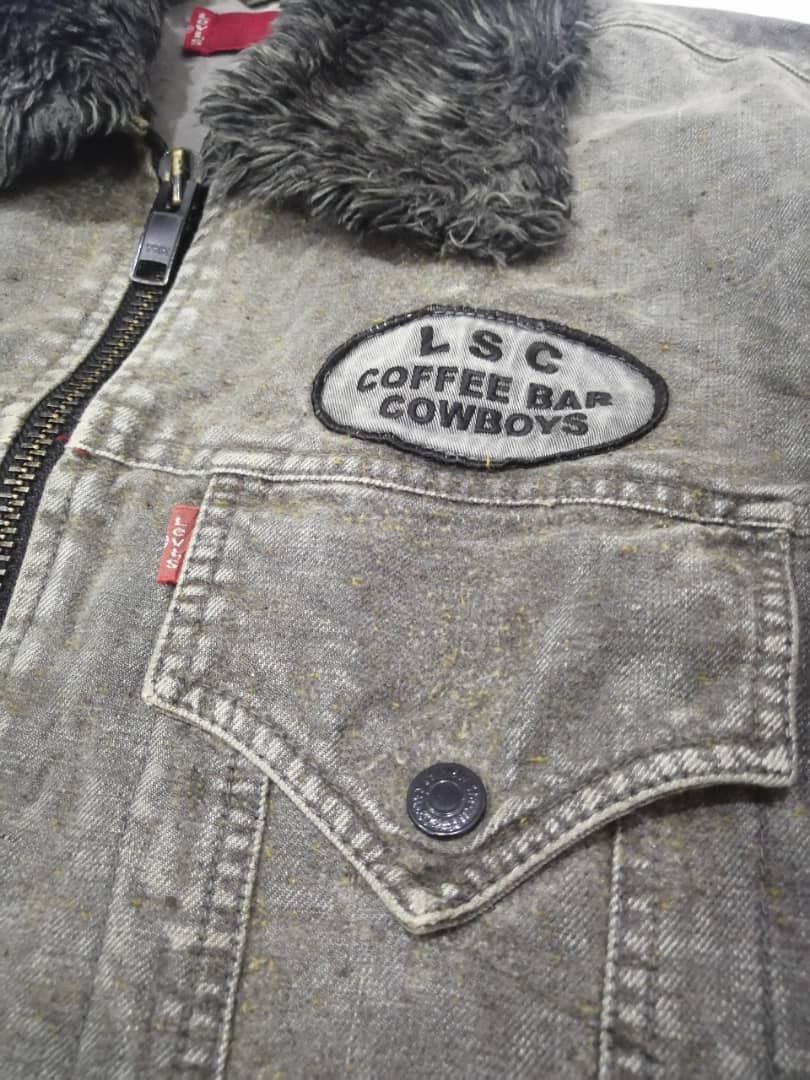 Levi's Vintage Clothing RARE🔥Vintage Levi's Jacket / Rockers / Racing / Patchwork Size US L / EU 52-54 / 3 - 12 Thumbnail