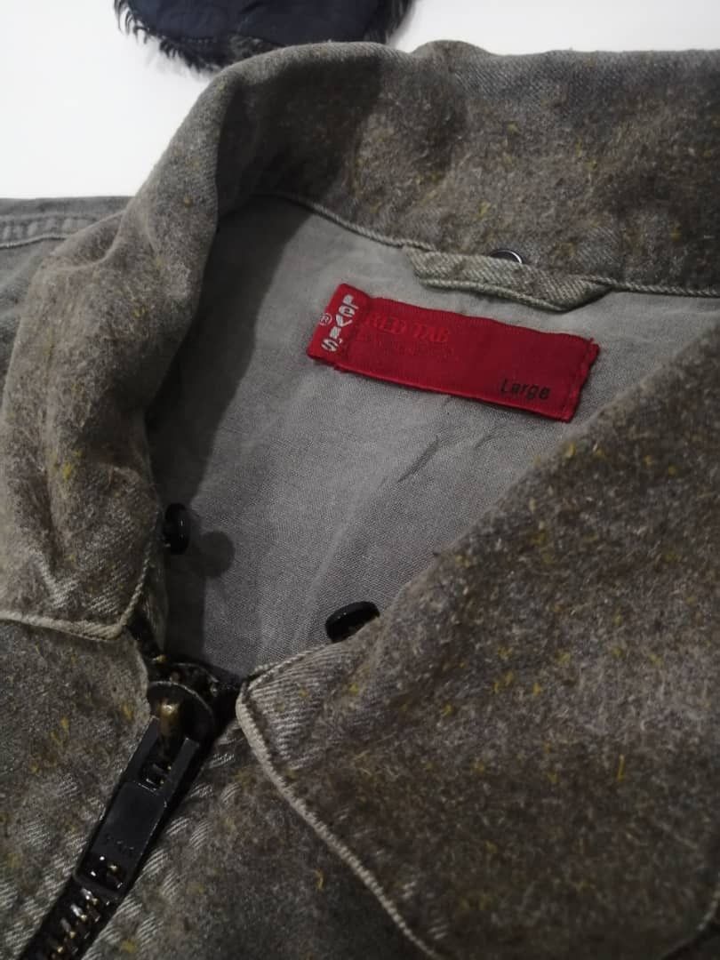 Levi's Vintage Clothing RARE🔥Vintage Levi's Jacket / Rockers / Racing / Patchwork Size US L / EU 52-54 / 3 - 22 Thumbnail