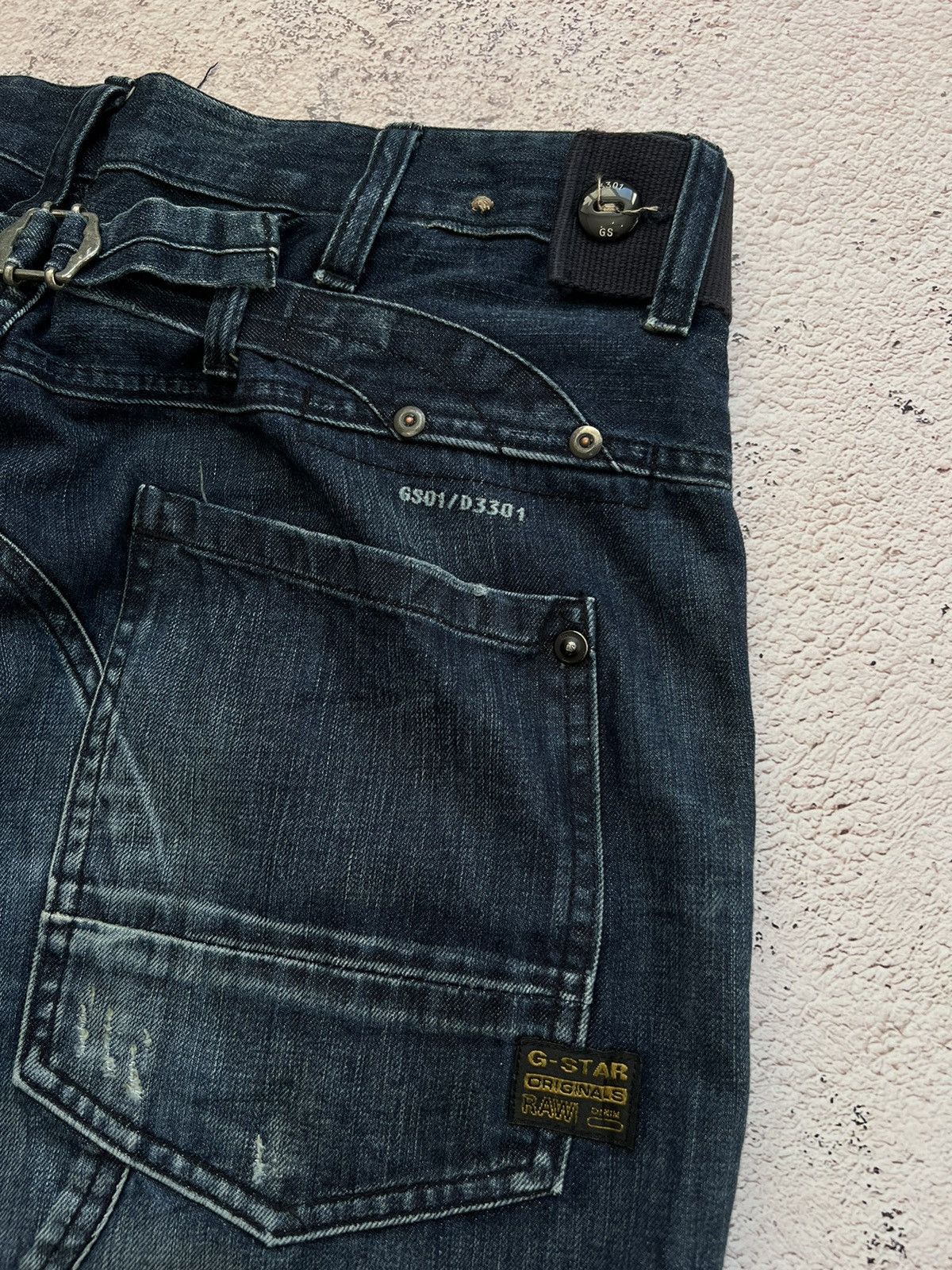 G-Star × Vintage Y2K Vintage G Star Rap Pants Size US 33 - 9 Thumbnail