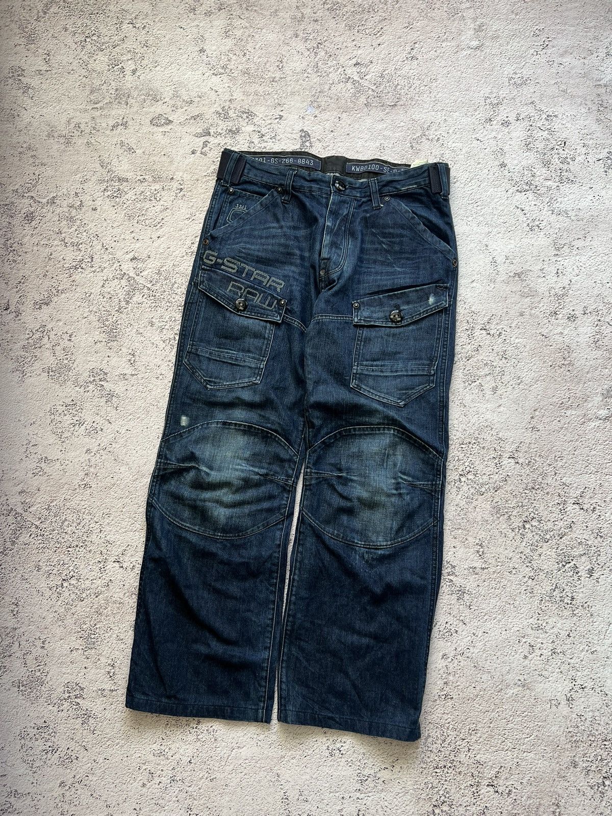 G-Star × Vintage Y2K Vintage G Star Rap Pants Size US 33 - 1 Thumbnail