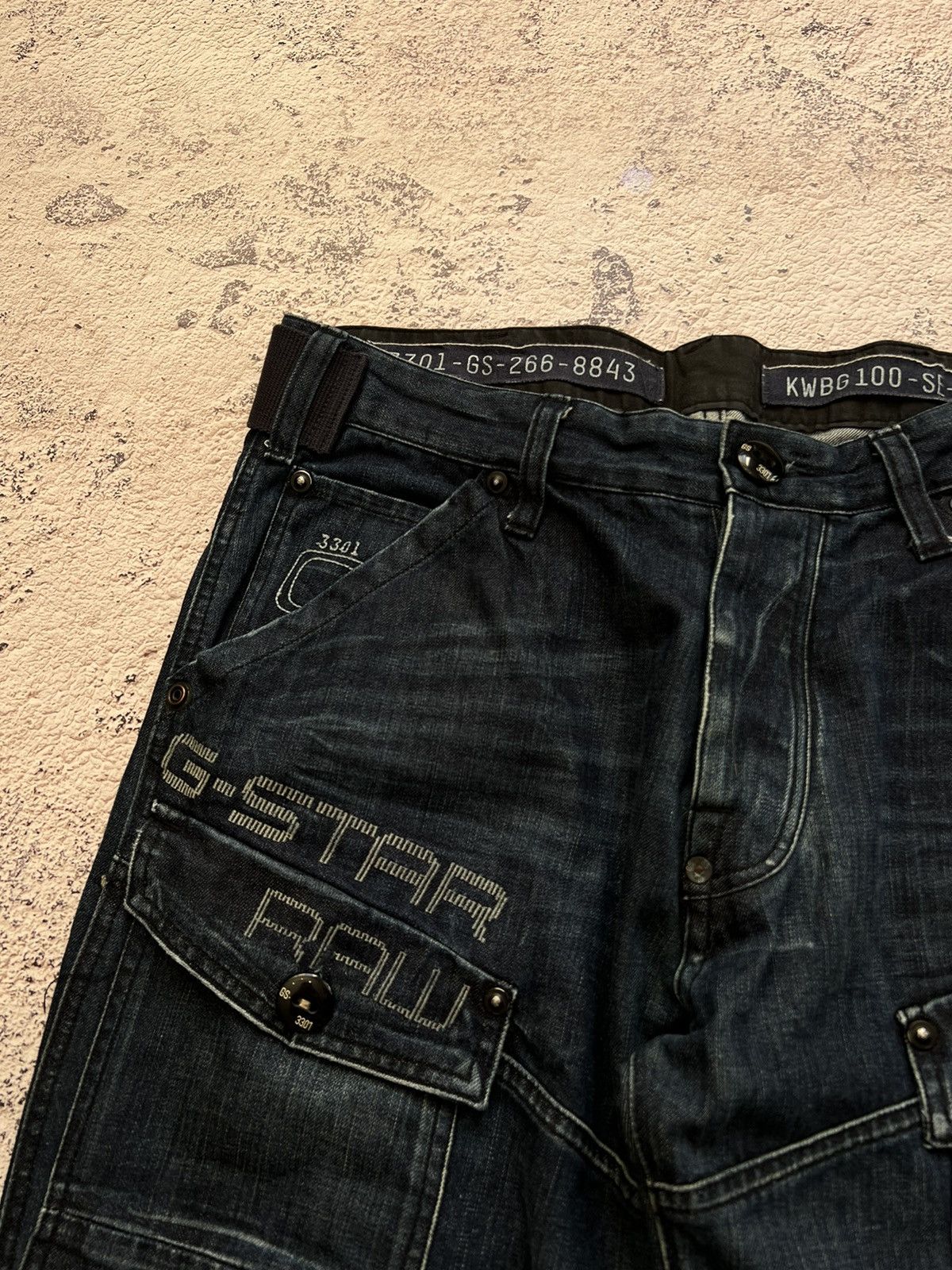 G-Star × Vintage Y2K Vintage G Star Rap Pants Size US 33 - 5 Thumbnail