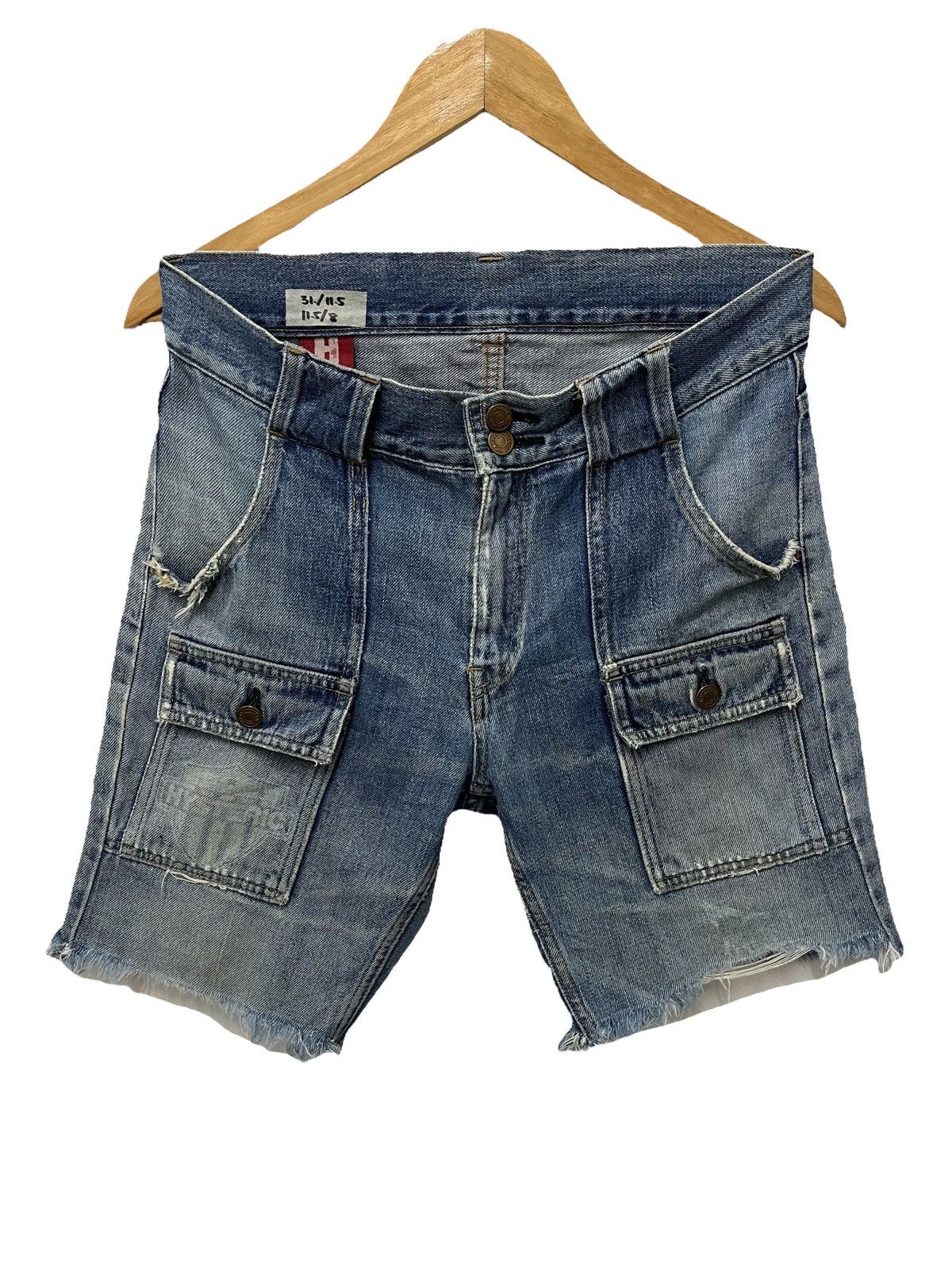 Hysteric Glamour Hysteric Glamour short denim pants Size US 31 - 1 Thumbnail