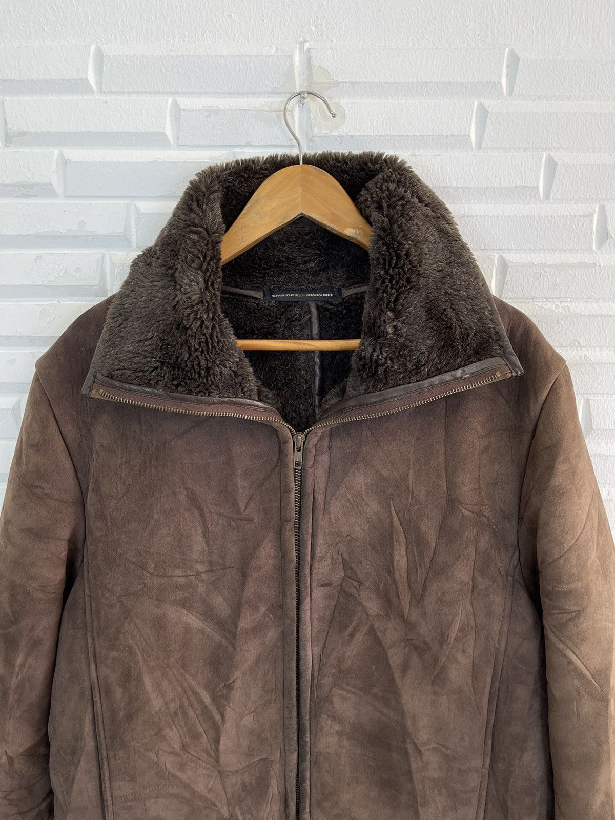 Jean Paul Gaultier ❌BINDING’OFFER❌JPG HOMME VINTAGE SHEARLING FAUXFUR LEATHER Size US M / EU 48-50 / 2 - 13 Thumbnail