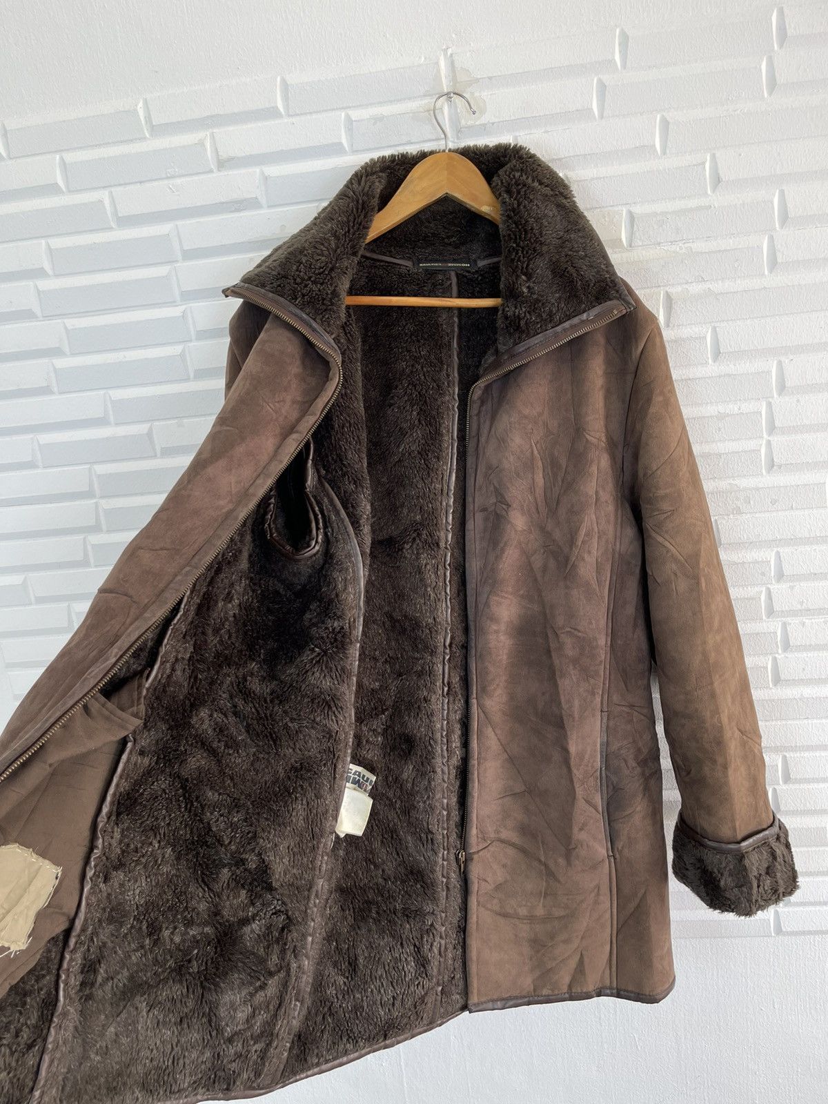Jean Paul Gaultier ❌BINDING’OFFER❌JPG HOMME VINTAGE SHEARLING FAUXFUR LEATHER Size US M / EU 48-50 / 2 - 3 Thumbnail