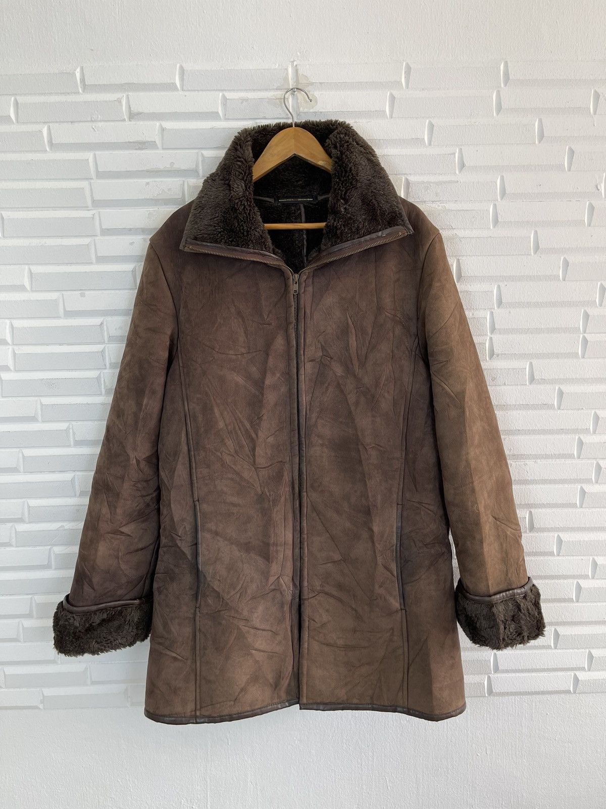 Jean Paul Gaultier ❌BINDING’OFFER❌JPG HOMME VINTAGE SHEARLING FAUXFUR LEATHER Size US M / EU 48-50 / 2 - 10 Thumbnail