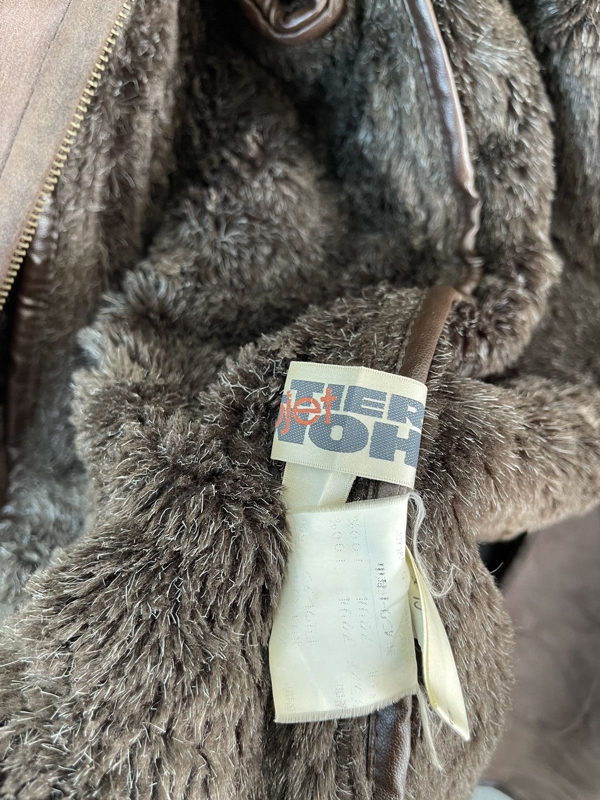 Jean Paul Gaultier ❌BINDING’OFFER❌JPG HOMME VINTAGE SHEARLING FAUXFUR LEATHER Size US M / EU 48-50 / 2 - 14 Thumbnail