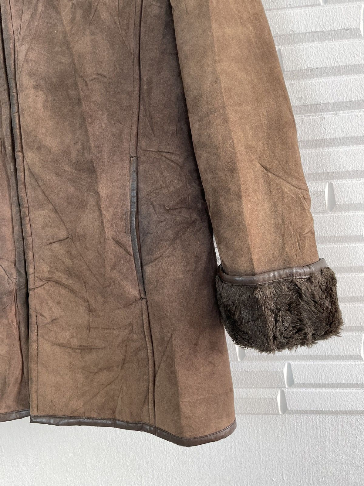 Jean Paul Gaultier ❌BINDING’OFFER❌JPG HOMME VINTAGE SHEARLING FAUXFUR LEATHER Size US M / EU 48-50 / 2 - 12 Thumbnail