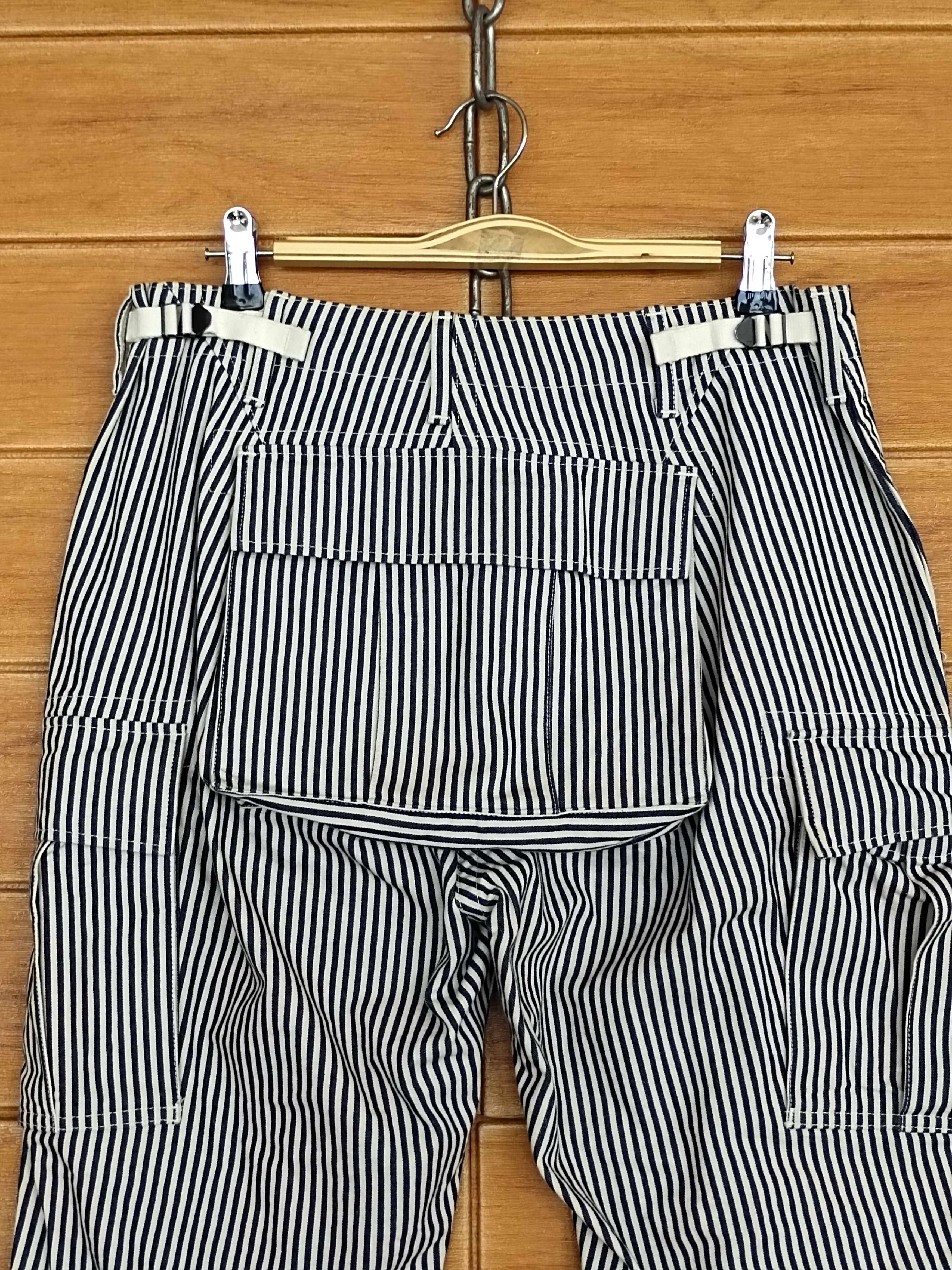 Sanca SANCA Japan Hickory Monkey Cargo Denim Pants Sample Size US 30 / EU 46 - 14 Thumbnail