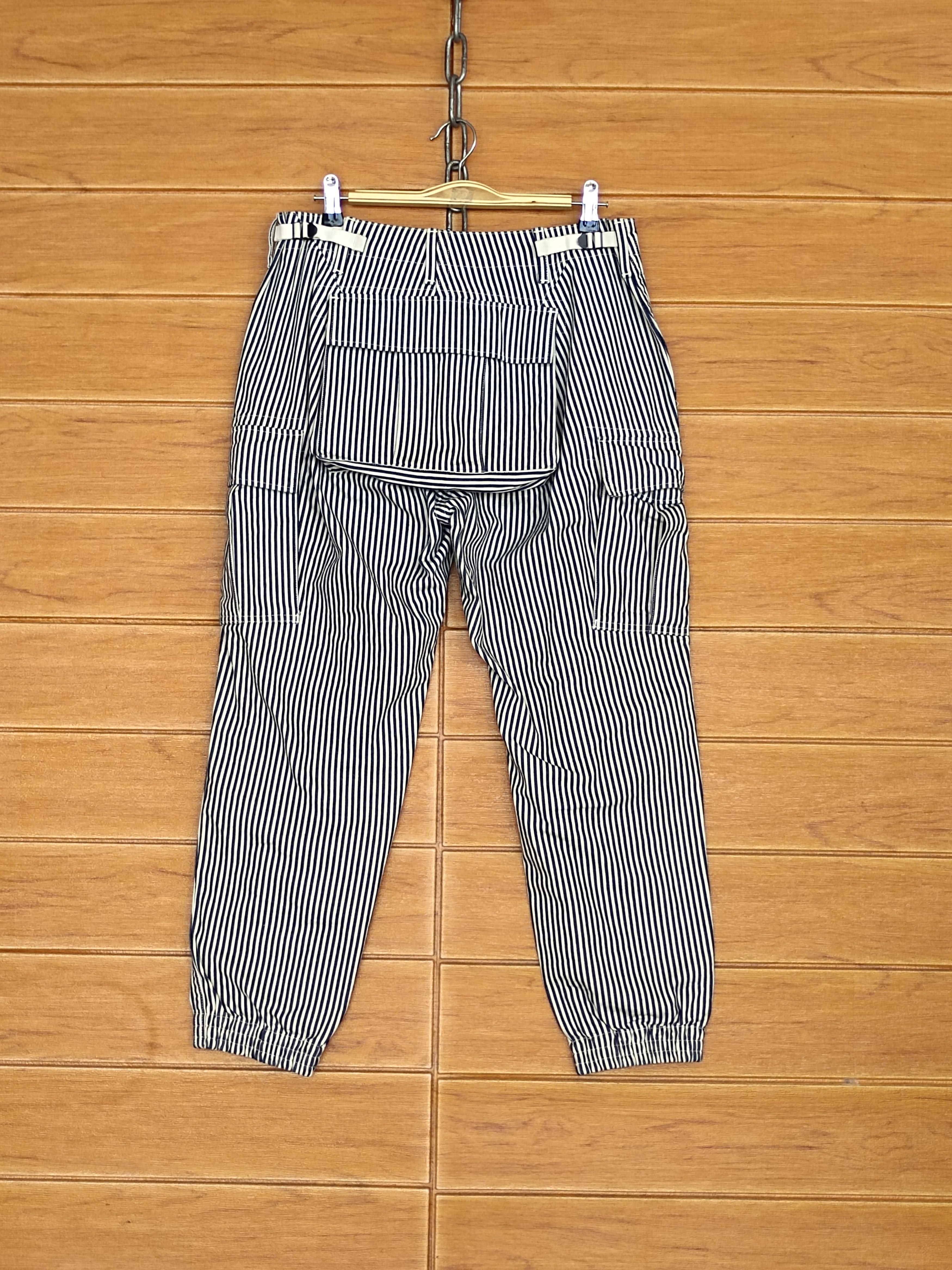 Sanca SANCA Japan Hickory Monkey Cargo Denim Pants Sample Size US 30 / EU 46 - 2 Thumbnail