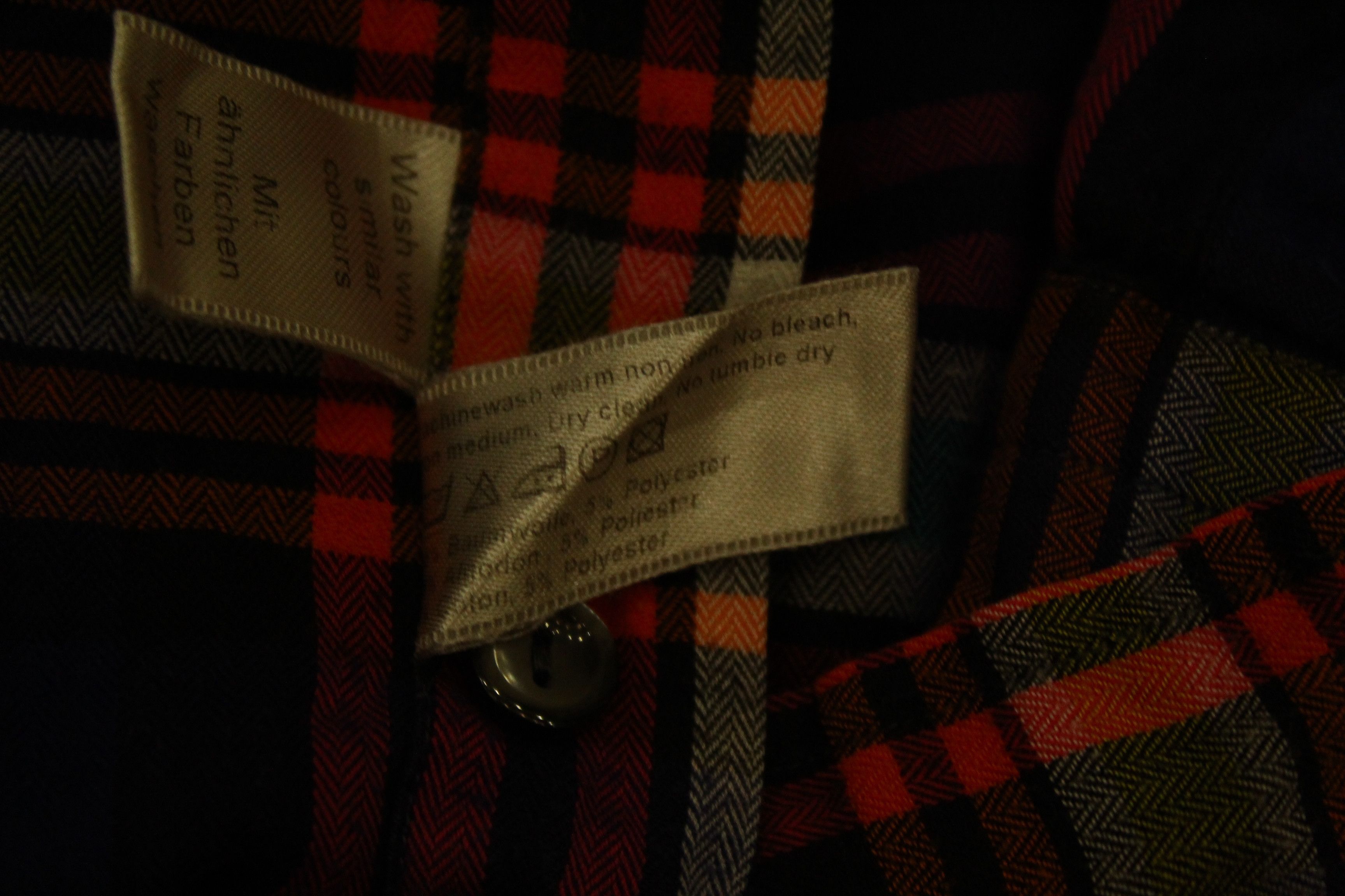 Eton Eton of Sweden Casual Plaid Flannel Slim Fit Shirt Size US M / EU 48-50 / 2 - 7 Thumbnail