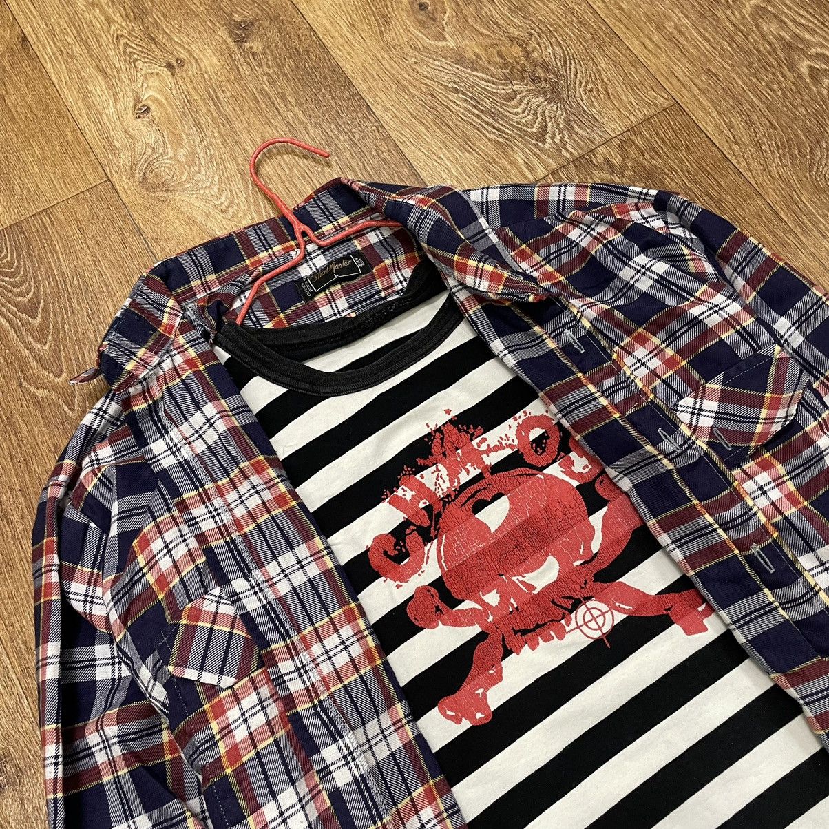 Vintage Vintage Y2K Checkered Shirt Oversized Grunge Streetwear L Size US L / EU 52-54 / 3 - 5 Thumbnail