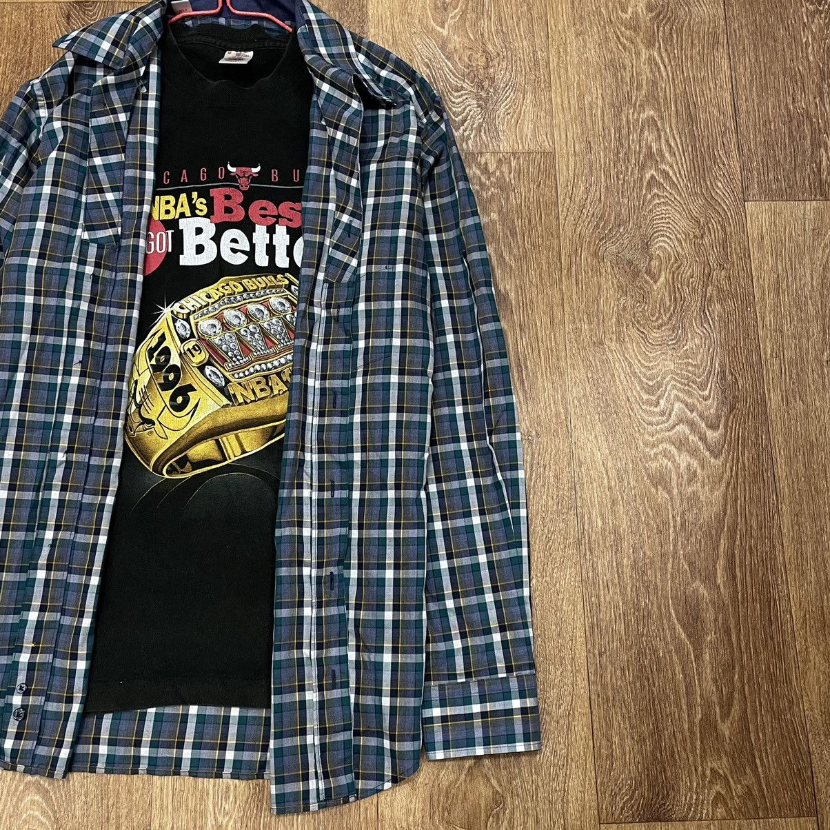 Vintage Vintage Y2K Checkered Shirt Grunge Streetwear Oversized L Size US L / EU 52-54 / 3 - 2 Thumbnail