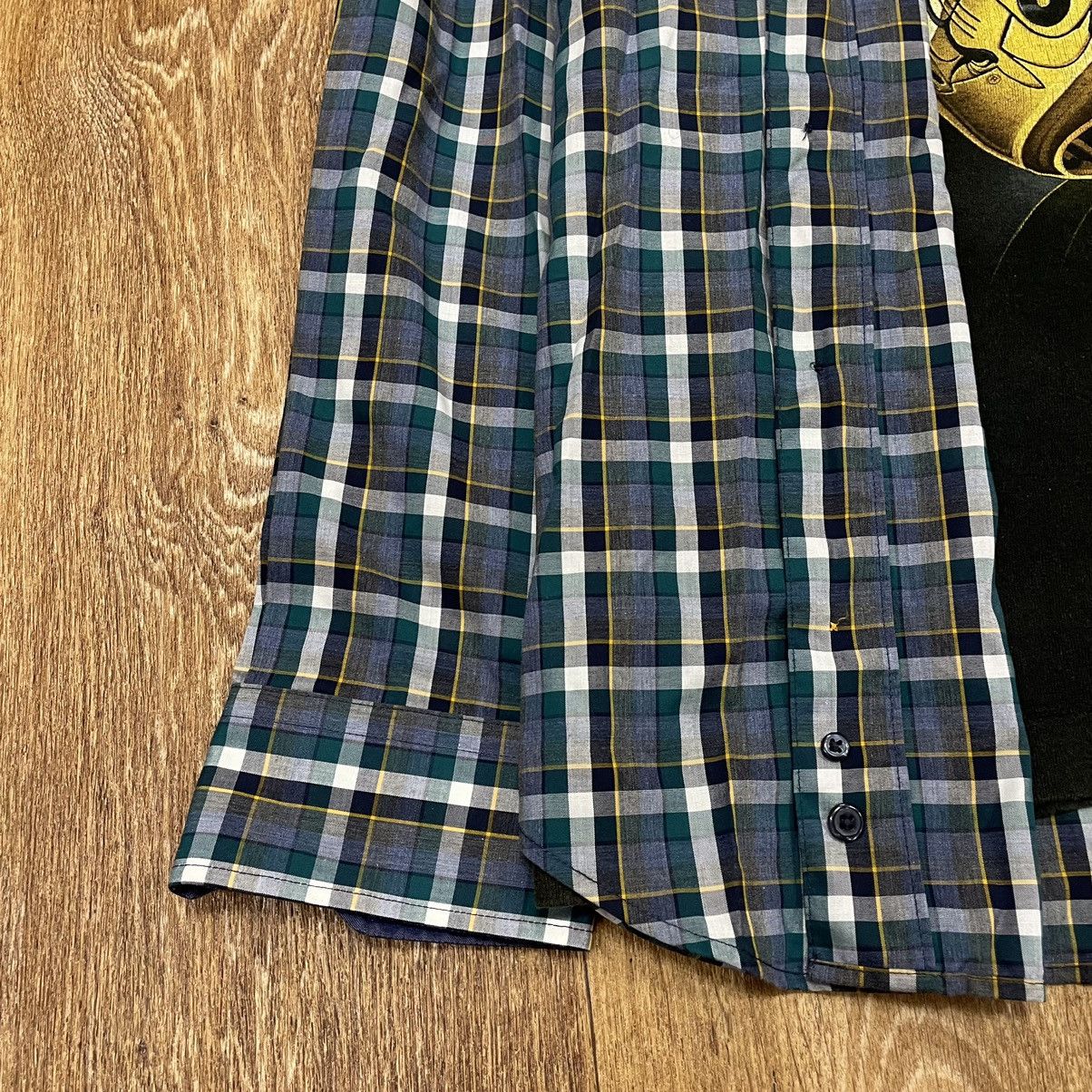 Vintage Vintage Y2K Checkered Shirt Grunge Streetwear Oversized L Size US L / EU 52-54 / 3 - 3 Thumbnail