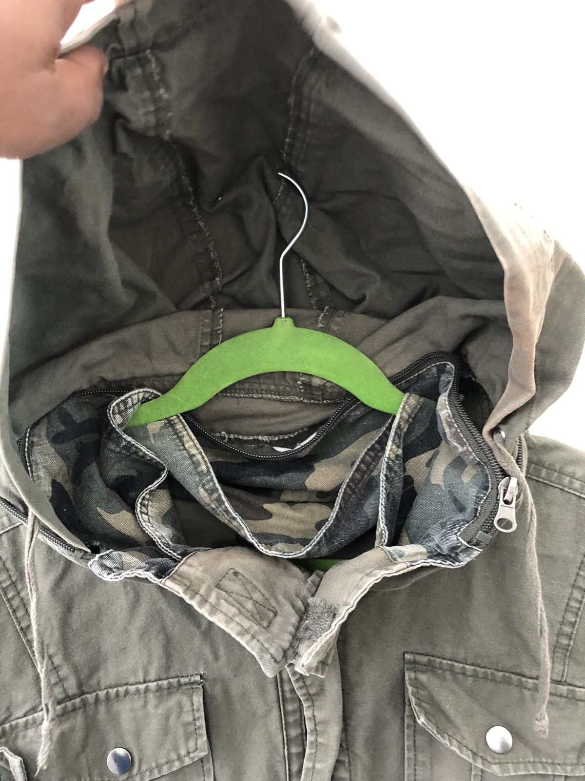 Japanese Brand Bayleaf PARKA 4 pocket material like denim OVERSIZED Size US XXL / EU 58 / 5 - 8 Thumbnail