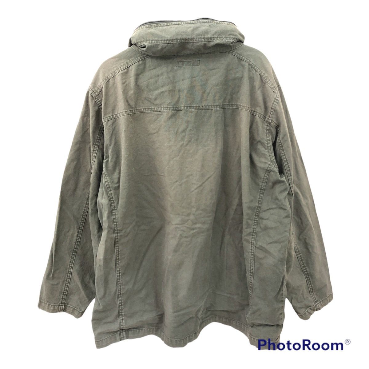 Japanese Brand Bayleaf PARKA 4 pocket material like denim OVERSIZED Size US XXL / EU 58 / 5 - 11 Thumbnail