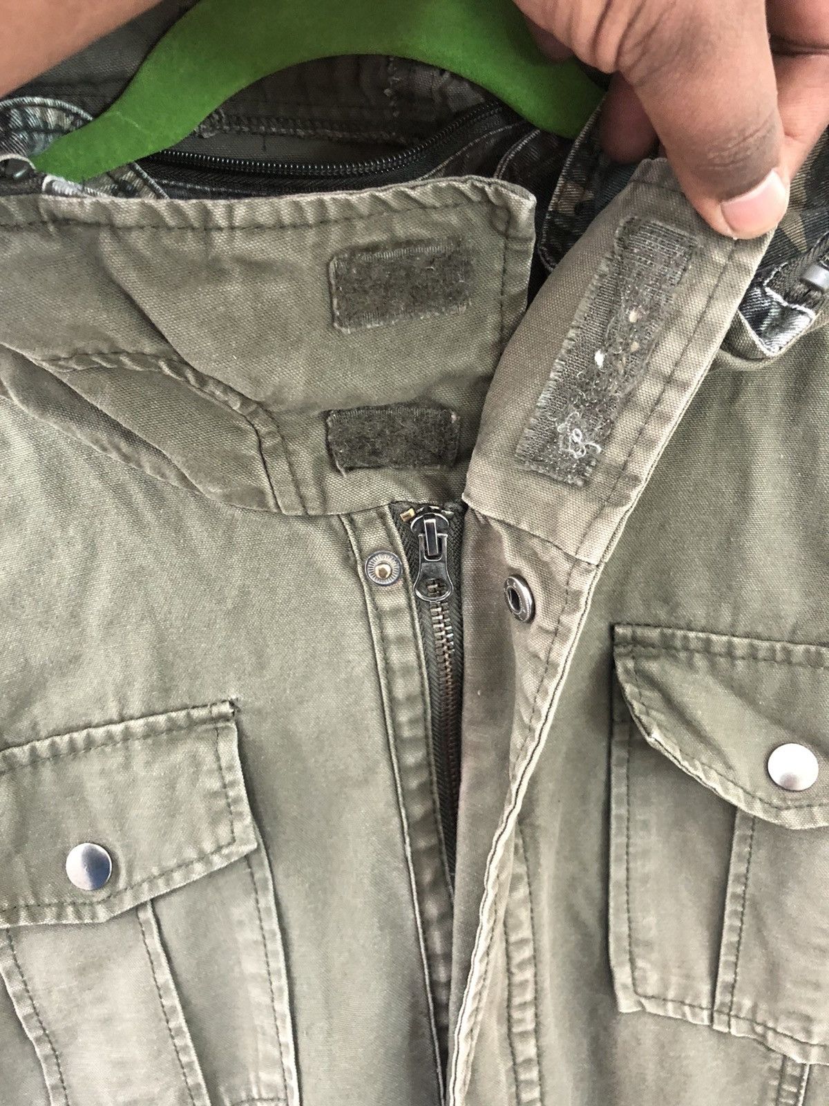 Japanese Brand Bayleaf PARKA 4 pocket material like denim OVERSIZED Size US XXL / EU 58 / 5 - 5 Thumbnail