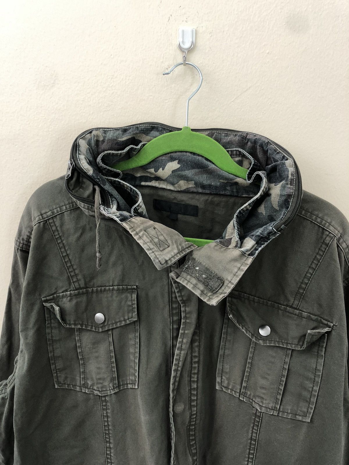 Japanese Brand Bayleaf PARKA 4 pocket material like denim OVERSIZED Size US XXL / EU 58 / 5 - 10 Thumbnail