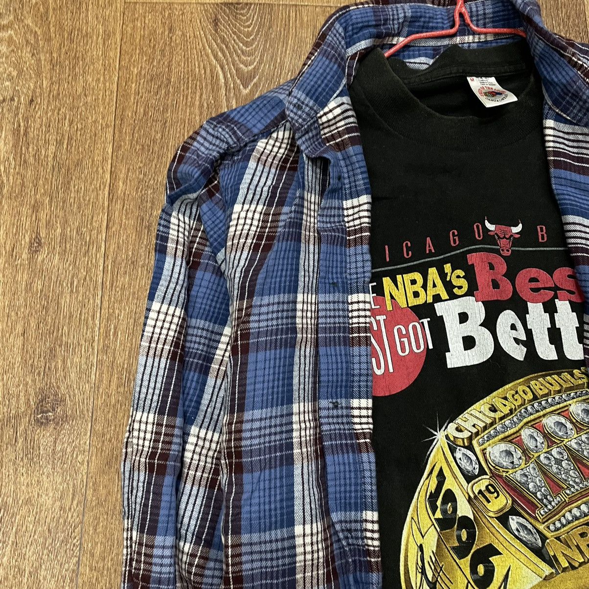 Vintage Vintage 90s Graphic Tee NBA Basketball Streetwear Black S Size US S / EU 44-46 / 1 - 4 Thumbnail
