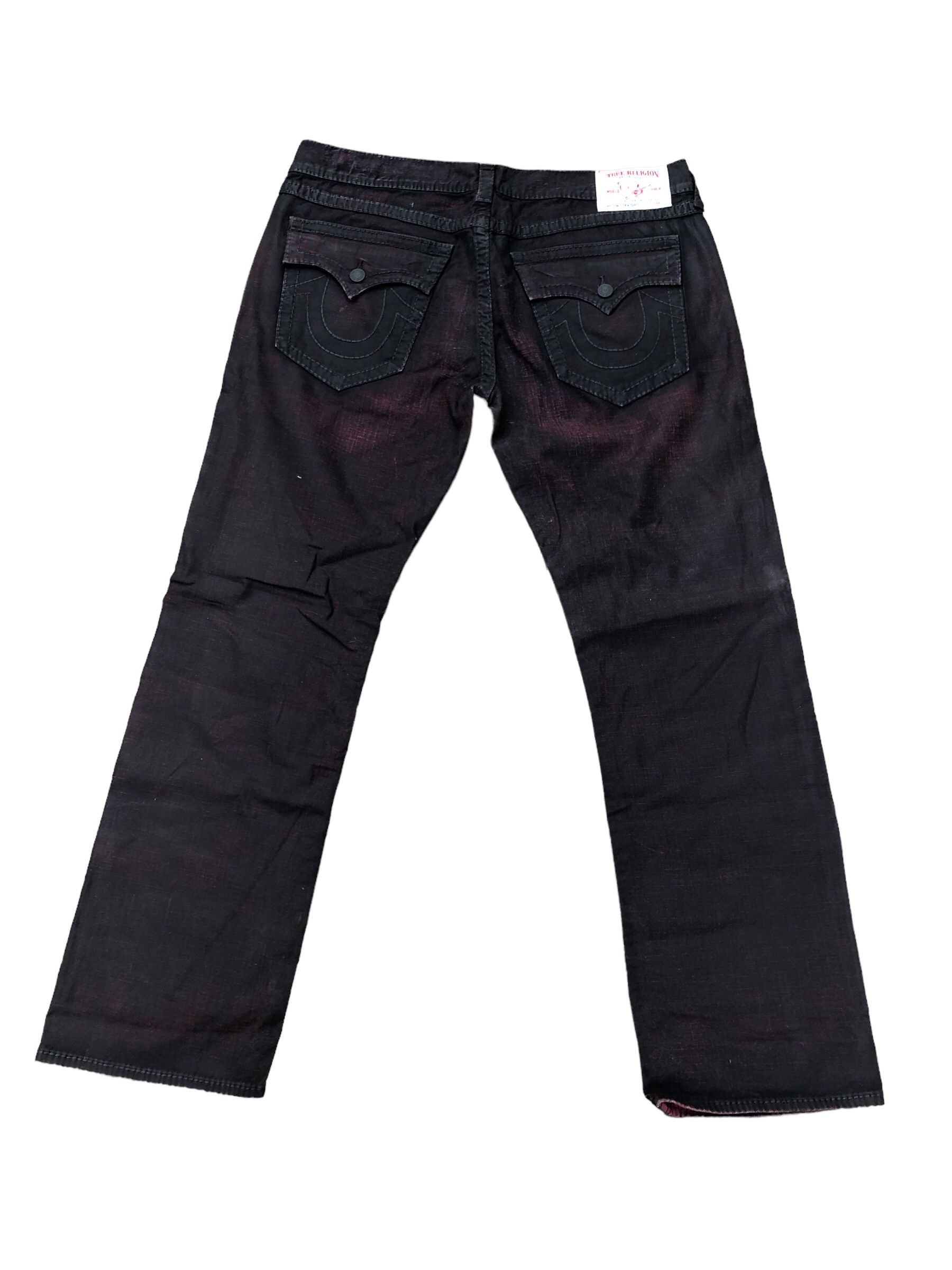 True Religion × Vintage Vintage True Religion Jeans Size 40 STRAIGHT Red Size US 40 / EU 56 - 5 Thumbnail