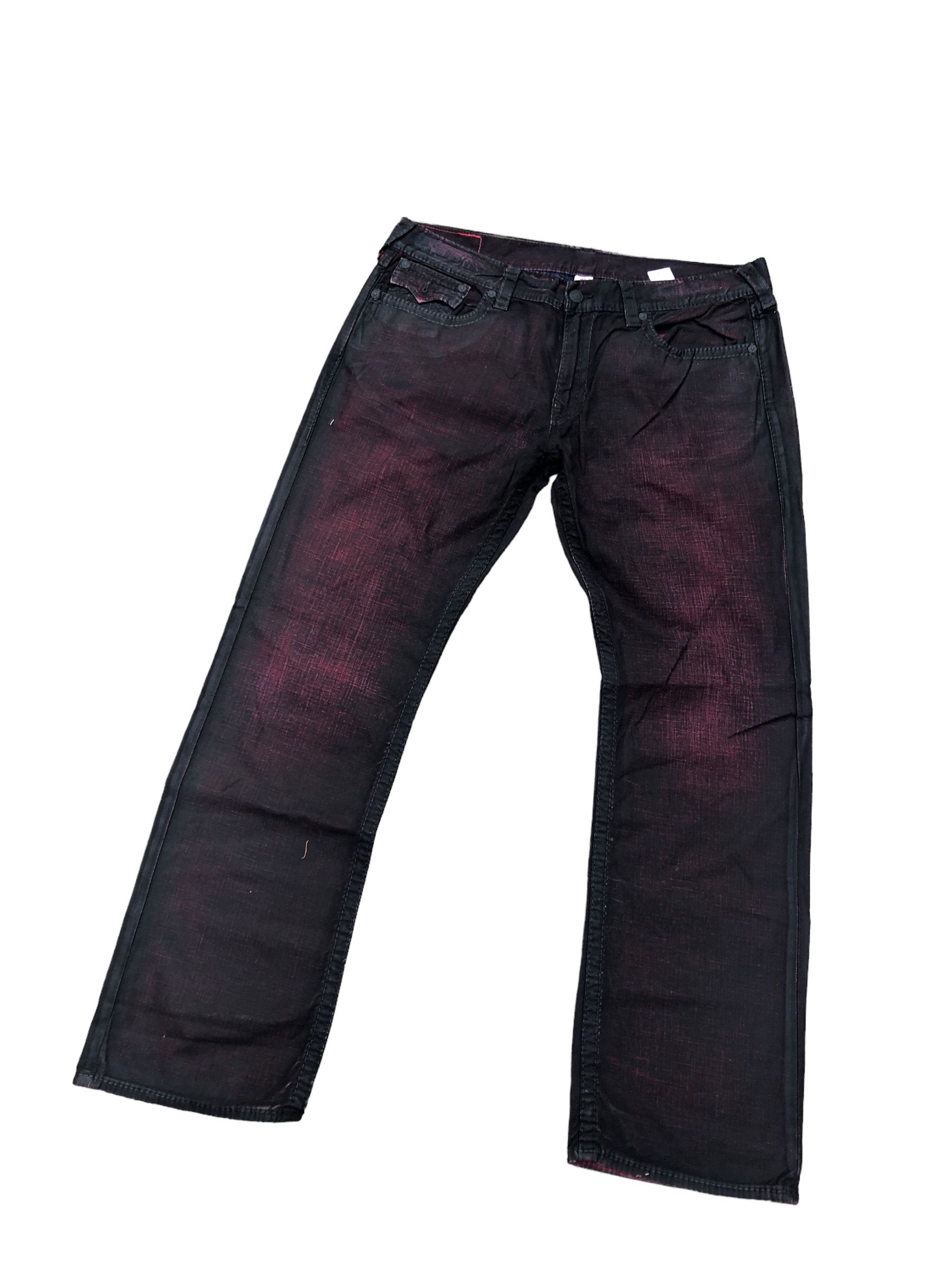 True Religion × Vintage Vintage True Religion Jeans Size 40 STRAIGHT Red Size US 40 / EU 56 - 3 Thumbnail