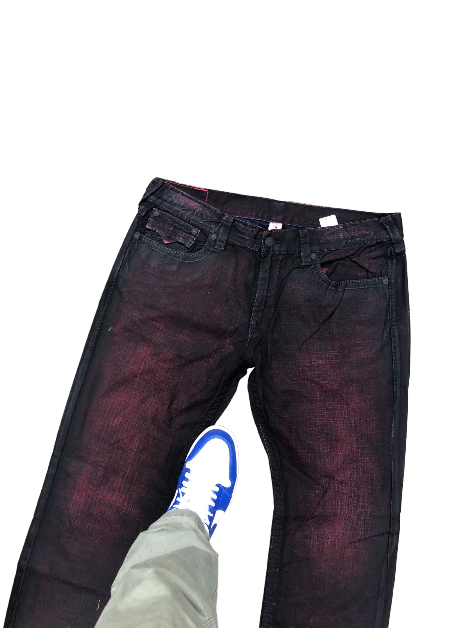 True Religion × Vintage Vintage True Religion Jeans Size 40 STRAIGHT Red Size US 40 / EU 56 - 8 Thumbnail
