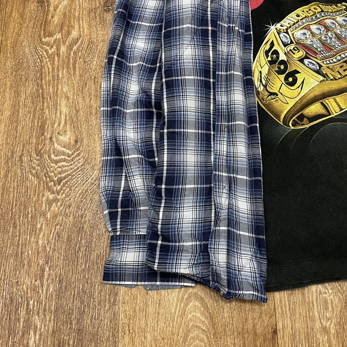 Vintage Vintage 90s Plaid Shirt Oversized Grunge Skate Style Logo XL Size US XL / EU 56 / 4 - 3 Thumbnail