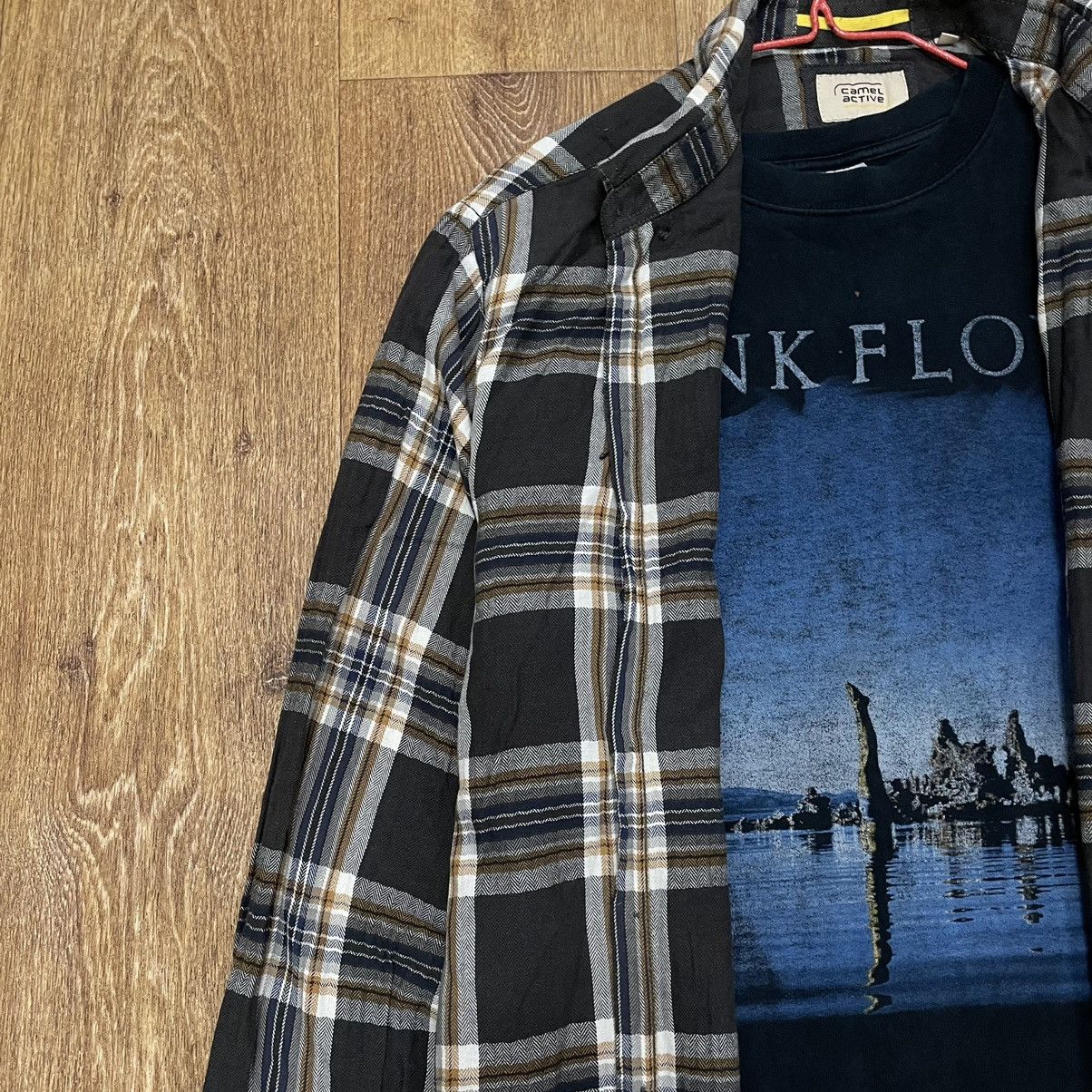 Vintage Vintage 90s Plaid Shirt Graphic Tee Layering Streetwear XXL Size US XXL / EU 58 / 5 - 5 Thumbnail