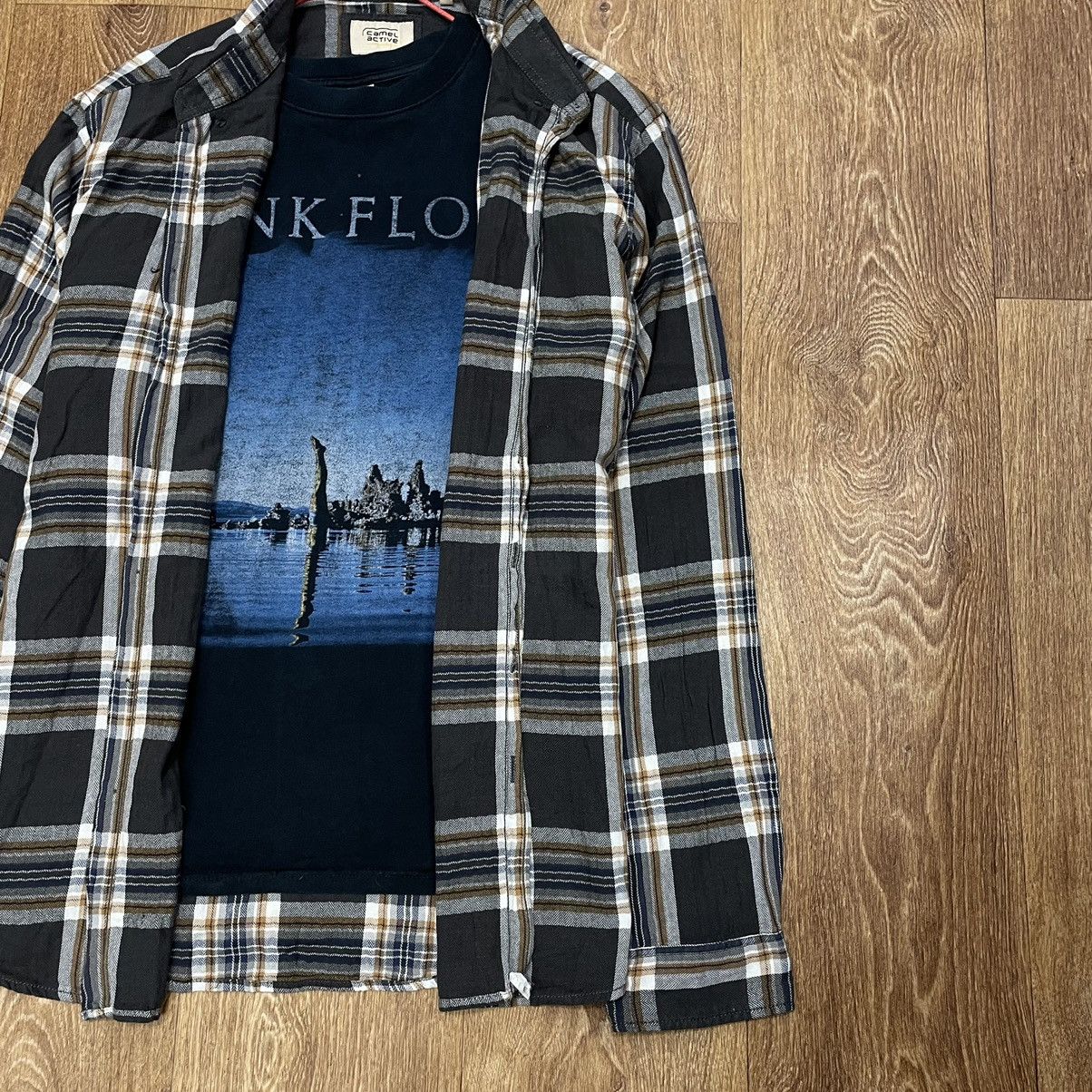Vintage Vintage 90s Plaid Shirt Graphic Tee Layering Streetwear XXL Size US XXL / EU 58 / 5 - 3 Thumbnail