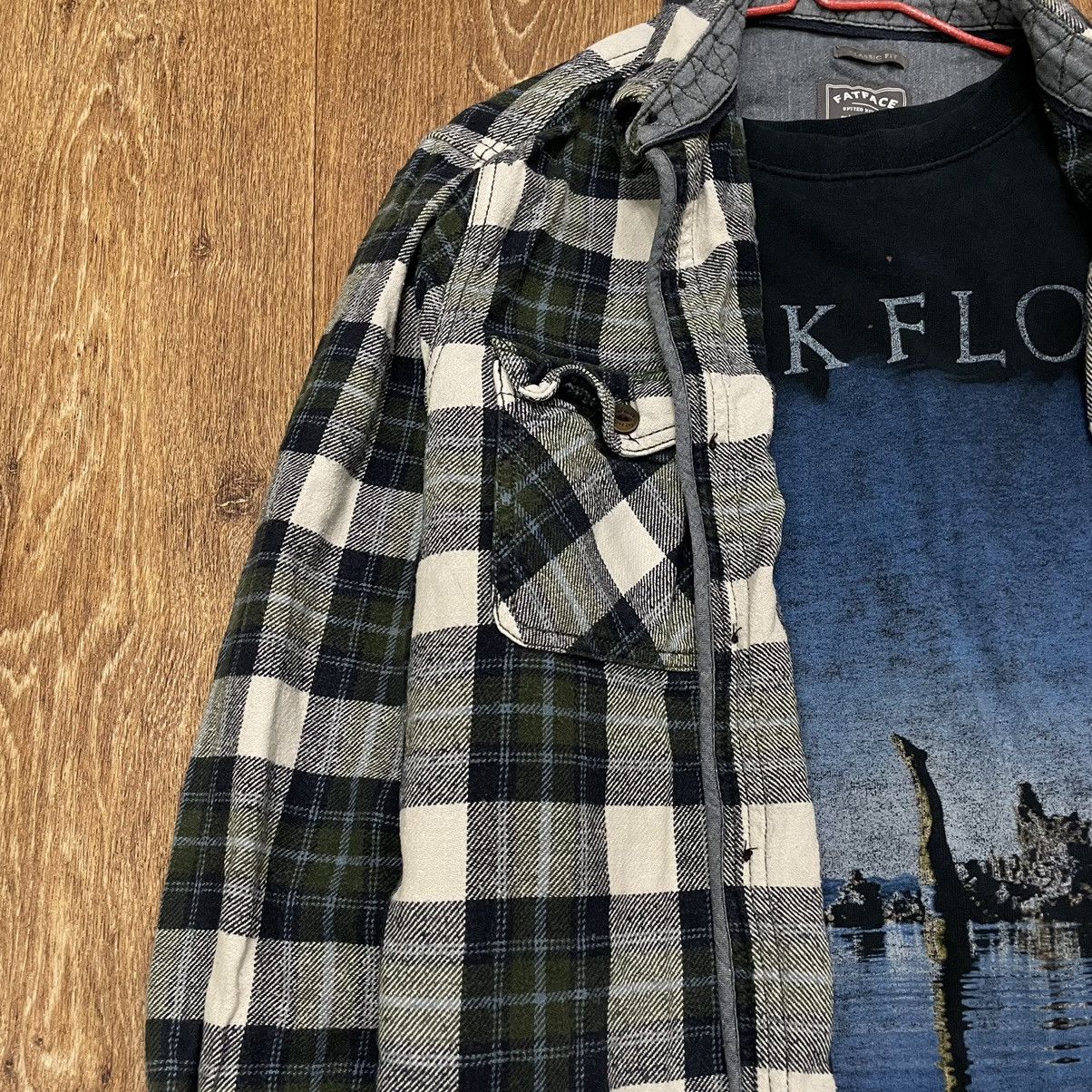 Vintage Vintage Y2K Plaid Shirt Jacket Oversized Grunge Streetwear M Size US M / EU 48-50 / 2 - 5 Thumbnail
