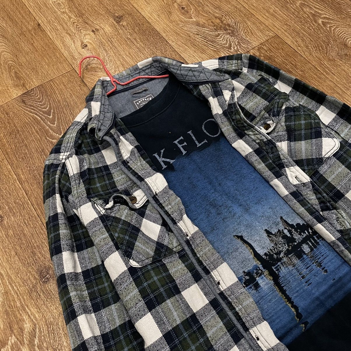 Vintage Vintage Y2K Plaid Shirt Jacket Oversized Grunge Streetwear M Size US M / EU 48-50 / 2 - 6 Thumbnail