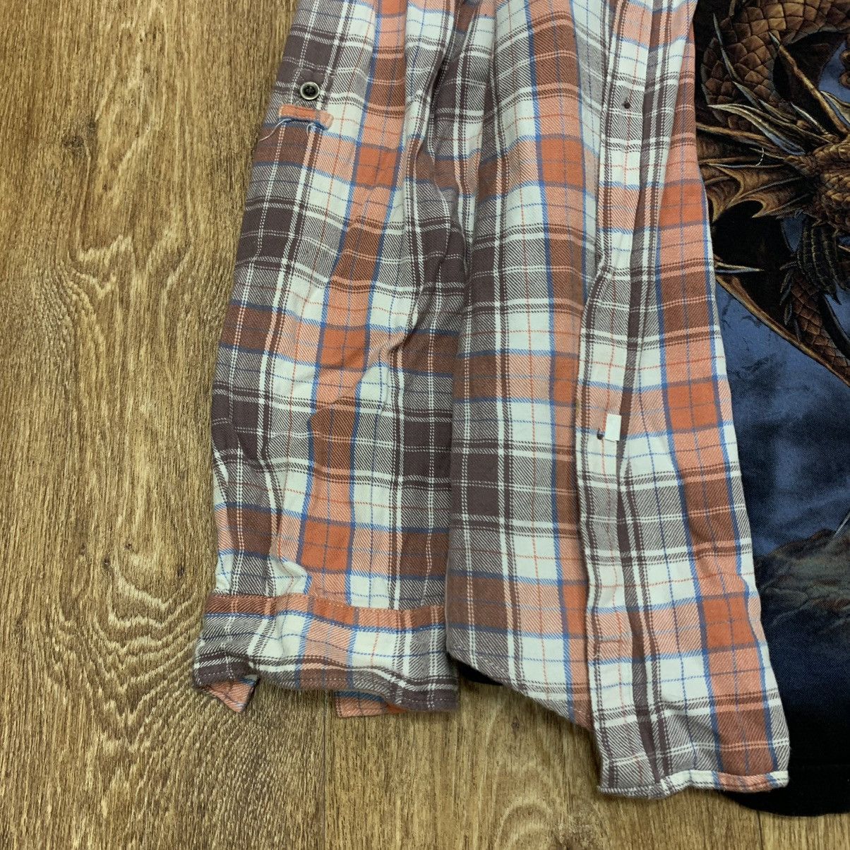 Vintage Vintage 90s Checkered Shirt Grunge Oversized Layering Logo M Size US M / EU 48-50 / 2 - 3 Thumbnail