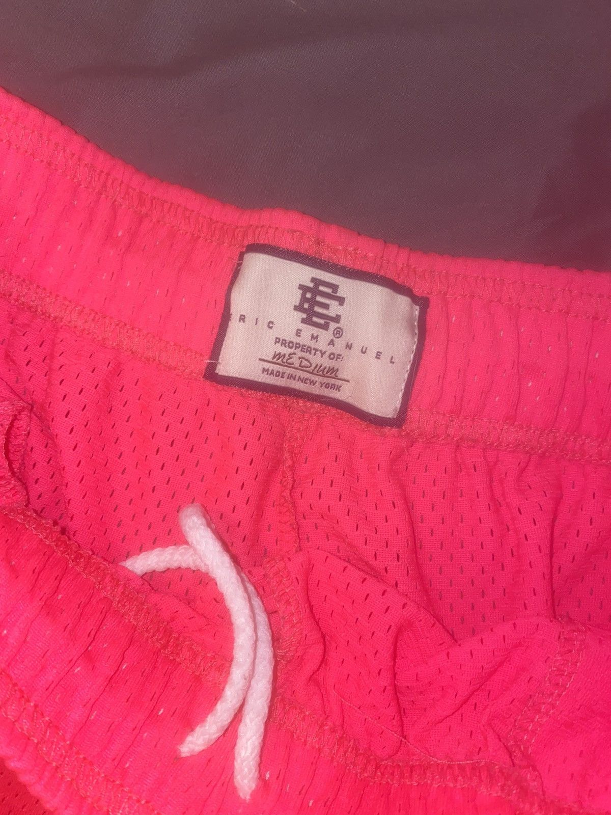 Eric Emanuel Eric Emanuel - Pink/Navy Shorts - Medium Size US 31 - 2 Thumbnail